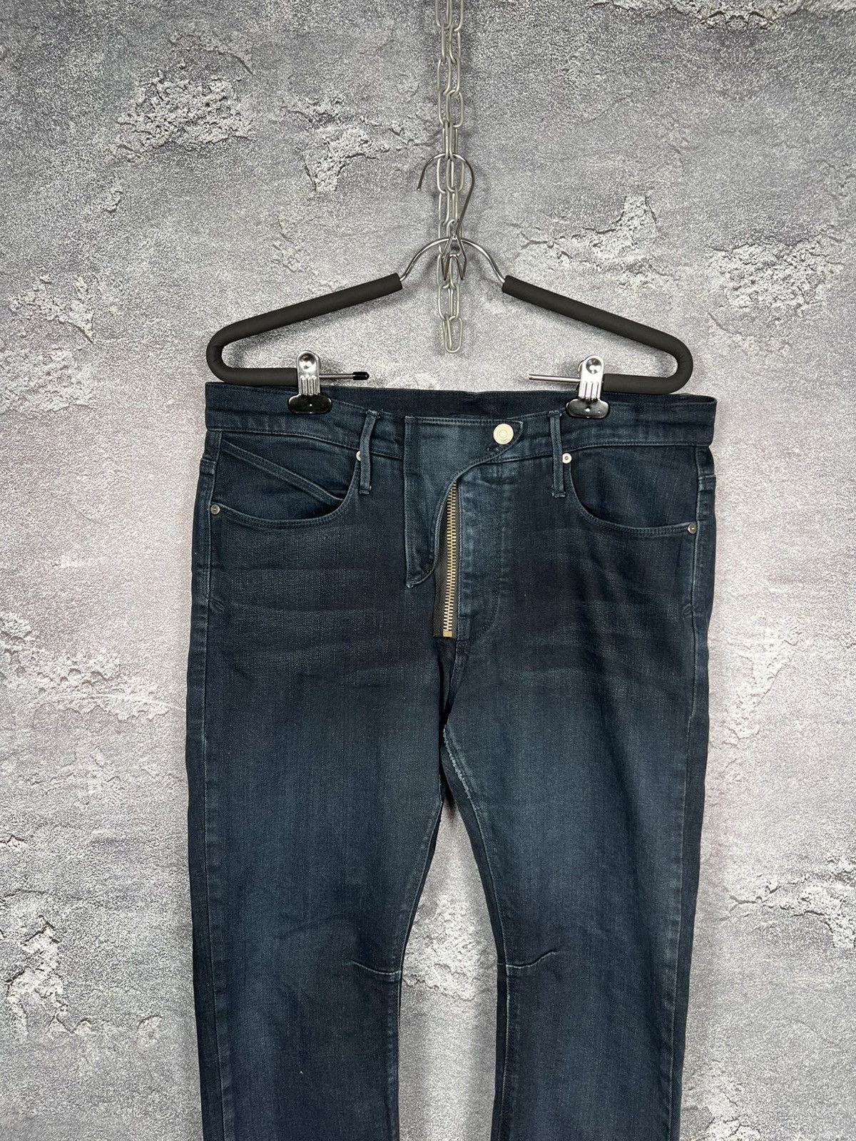 Rta RTA Road to Awe Navy Denim Skinny Jeans Pants Size US 30 / EU 46 - 2 Thumbnail