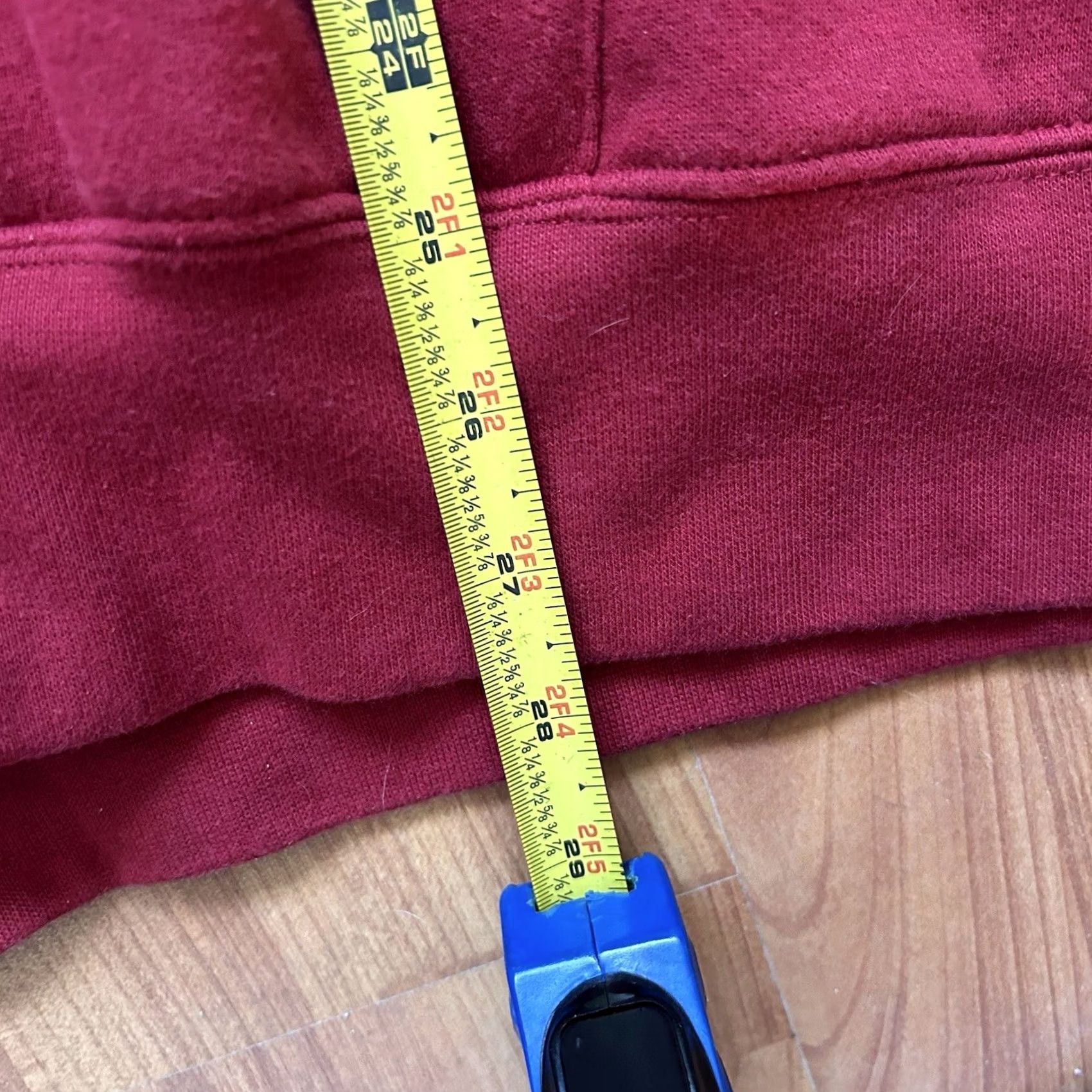 Jansport VINTAGE Jansport Hoodie College Full Zip IUPUI 2000s Y2K XL Red Men Mens XL Size US XL / EU 56 / 4 - 7 Thumbnail