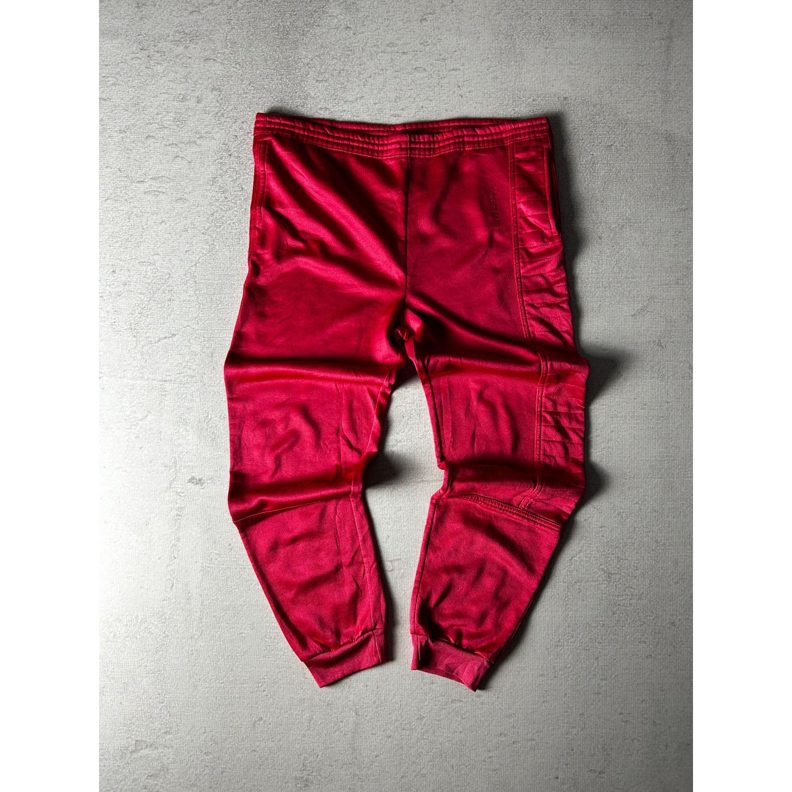 Adidas Vintage 80s Adidas Pink Cuffed Track Pants - Women's Medium Size 28" / US 6 / IT 42 - 1 Thumbnail