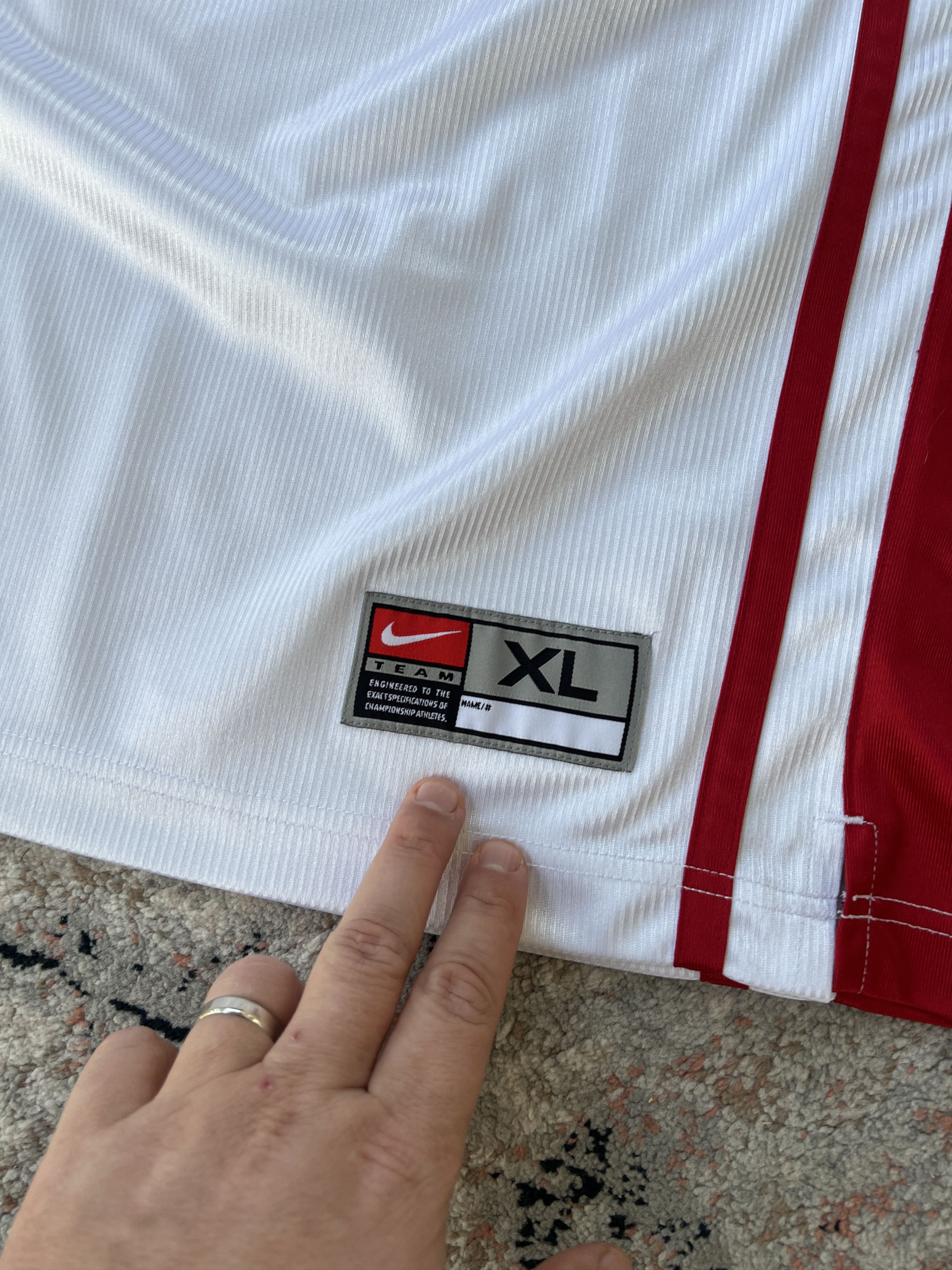Nike Nike Team Vintage Jersey Size US XL / EU 56 / 4 - 2 Thumbnail