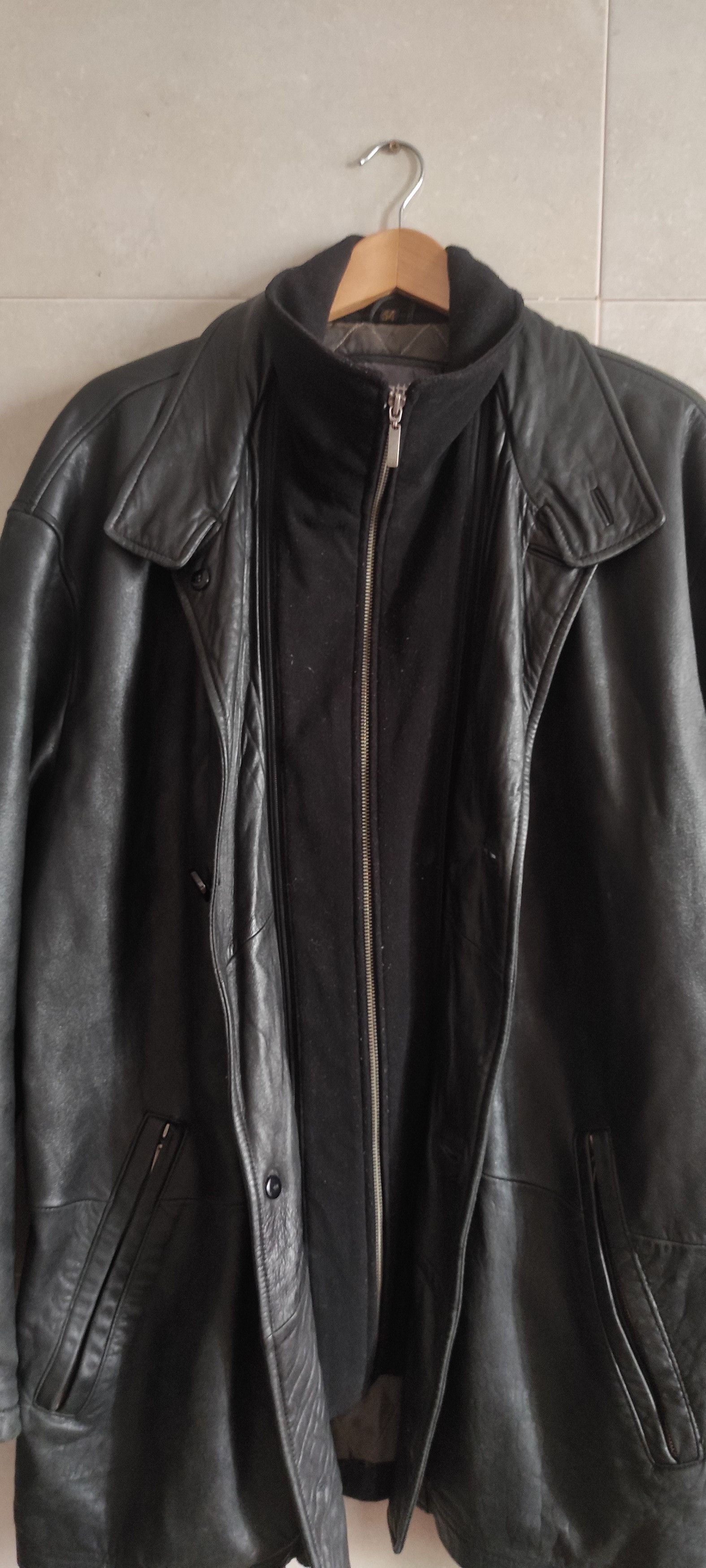 Bugatti × Vintage Mens BUGATTI Lamb Leather Jacket Large Size Vintage SIze 54 Size US L / EU 52-54 / 3 - 18 Thumbnail