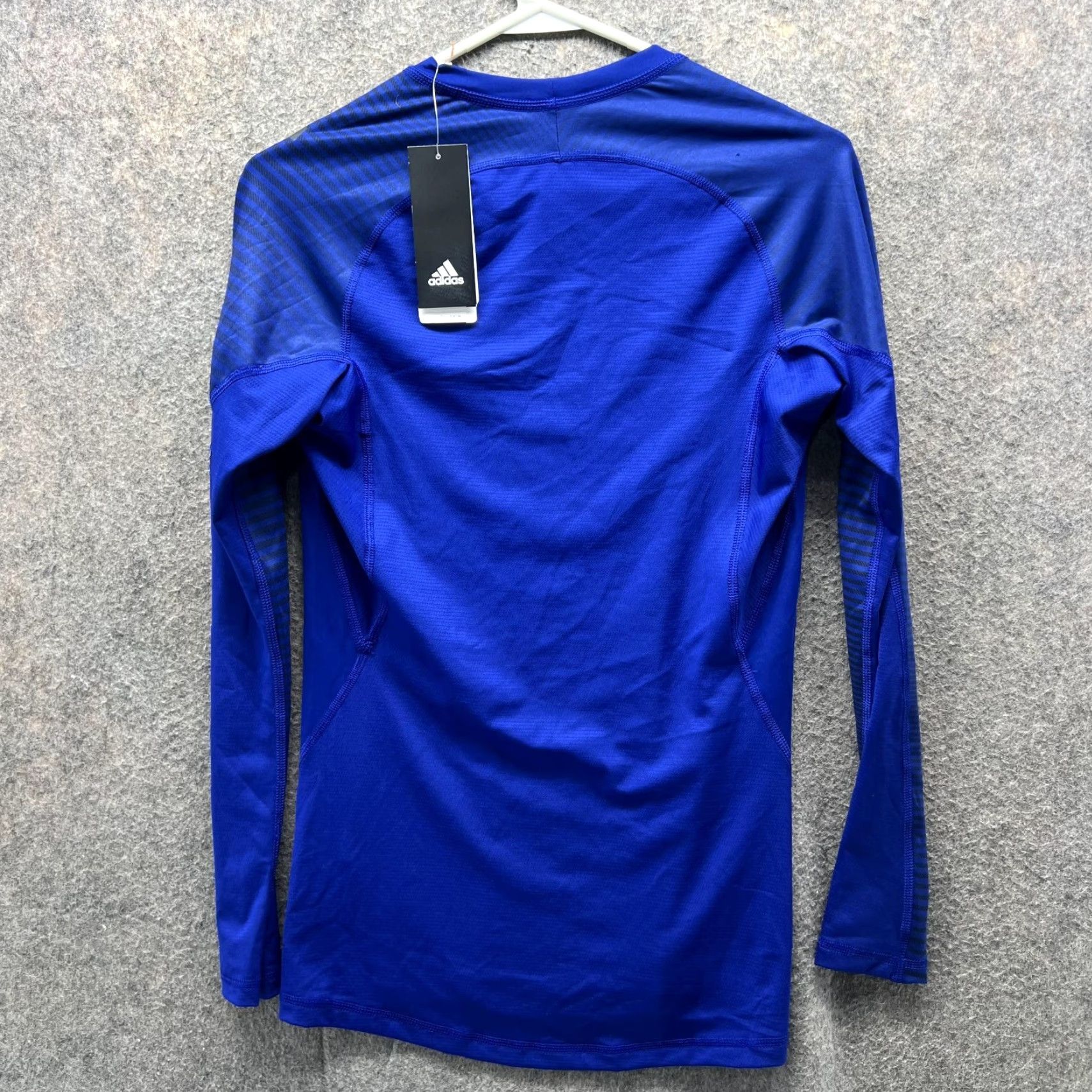 Adidas Adidas Sweatshirt Men Small Blue Techfit Compression Clima Cool Teels CD7203 Size US S / EU 44-46 / 1 - 3 Thumbnail