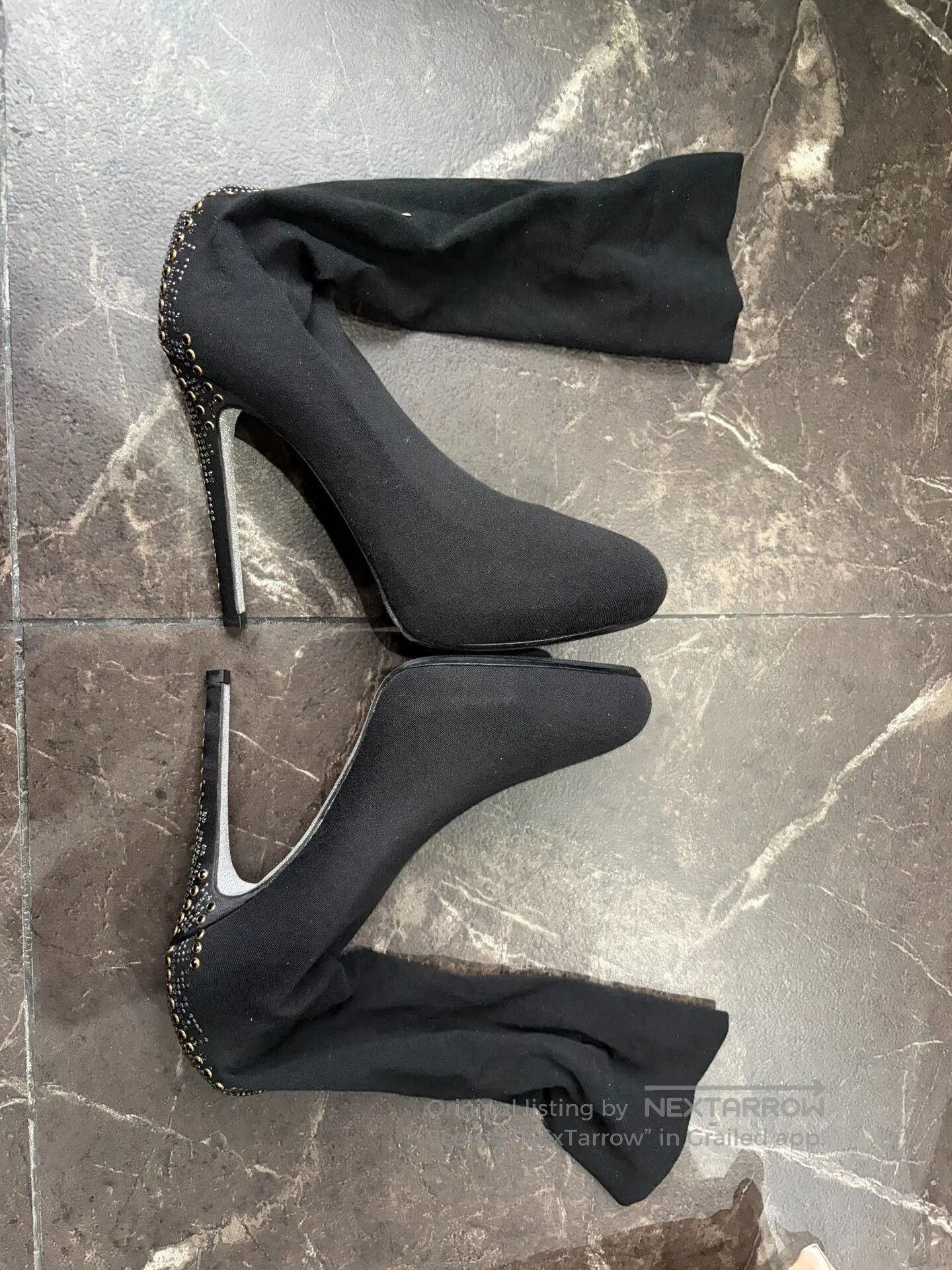 Rene Caovilla Rene Caovilla Black Diamond High. Size US 6 / IT 36 - 4 Thumbnail