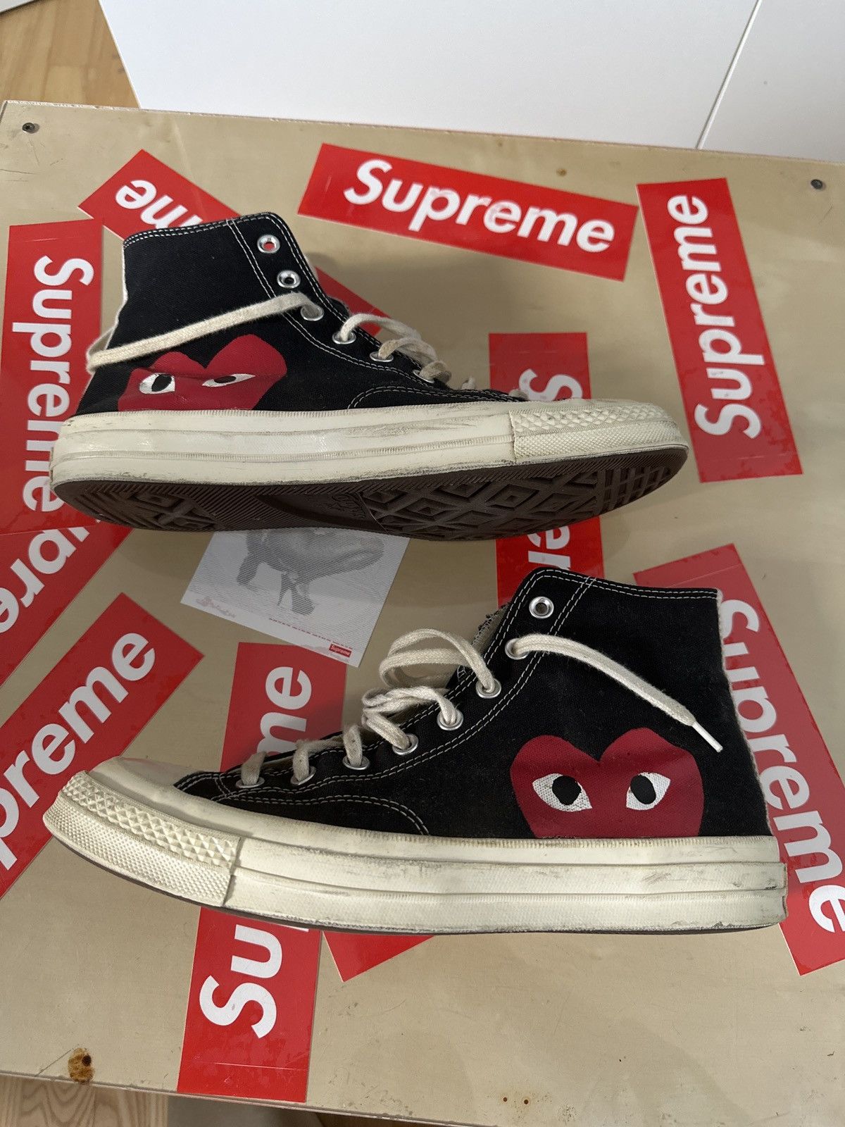 CHROME HEARTS CROSS PATCH .925 SILVER CONVERSE