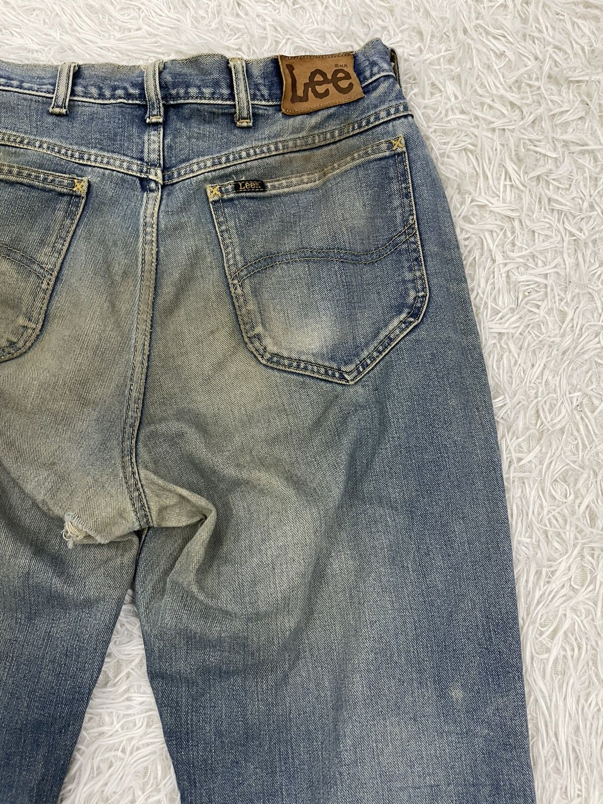 Lee Lee Riders Edwin Jeans Pant Rivet Button Scovill Size US 32 / EU 48 - 11 Thumbnail