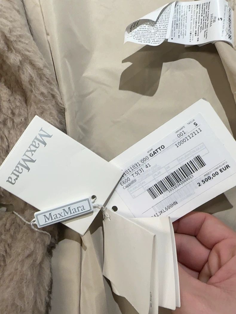 Max Mara Max Mara Solid color gradient double-breasted coat Size S / US 4 / IT 40 - 8 Thumbnail