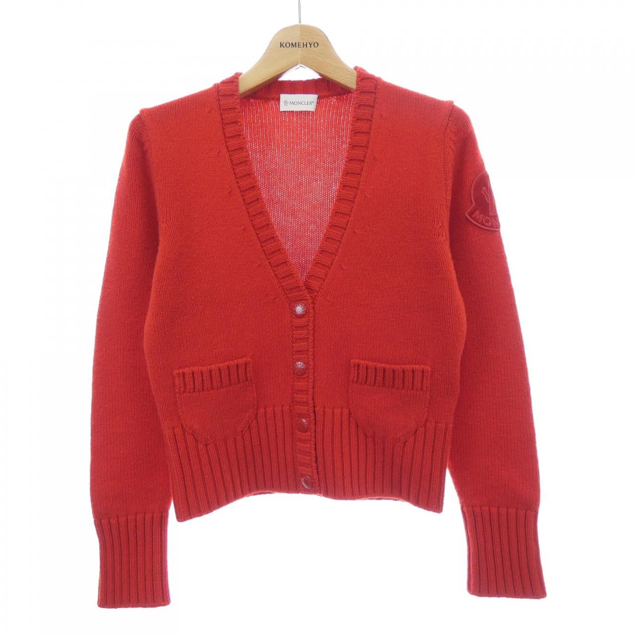 Moncler Moncler Moncler Cashmere Blend Cardigan Textile Tops E20939455900 DUTY FREE for USA Size ONE SIZE - 1 Thumbnail