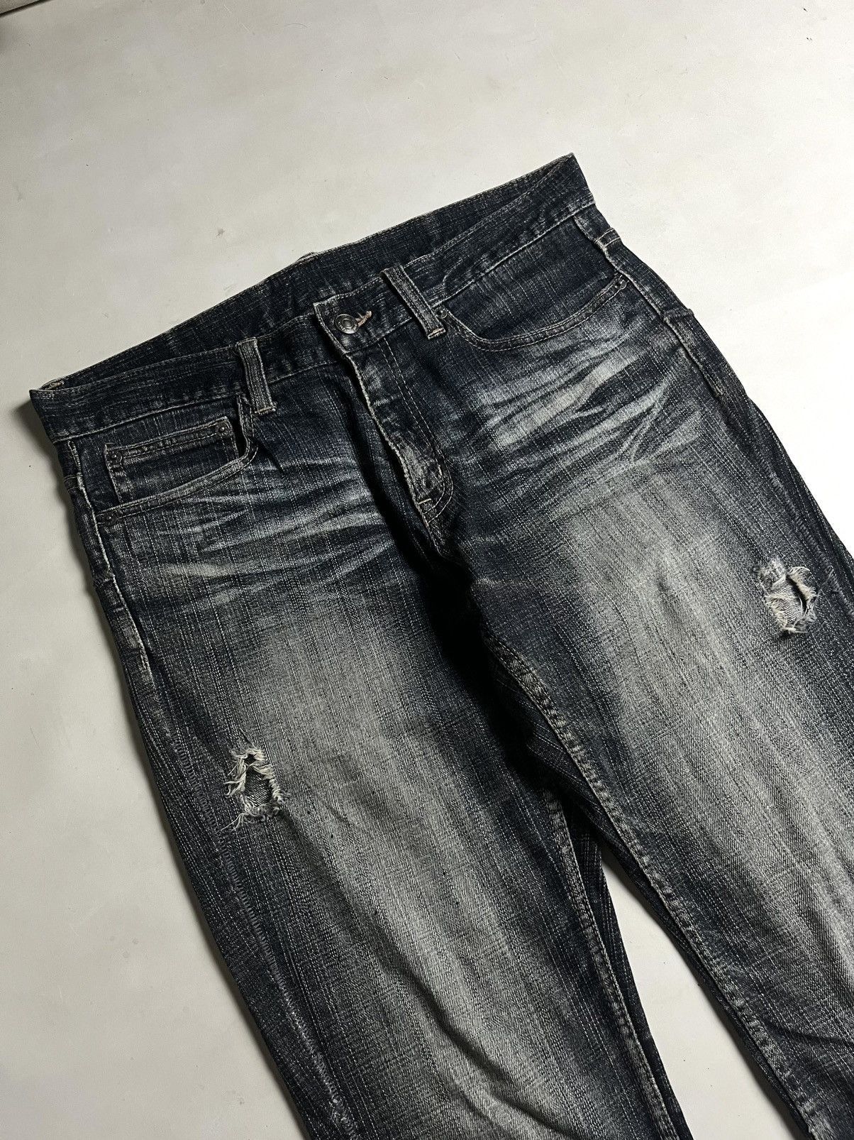 Tornado Mart 🚀ACC BINDING🚀2011 PPFM Fading Jeans Denim Size US 32 / EU 48 - 3 Thumbnail