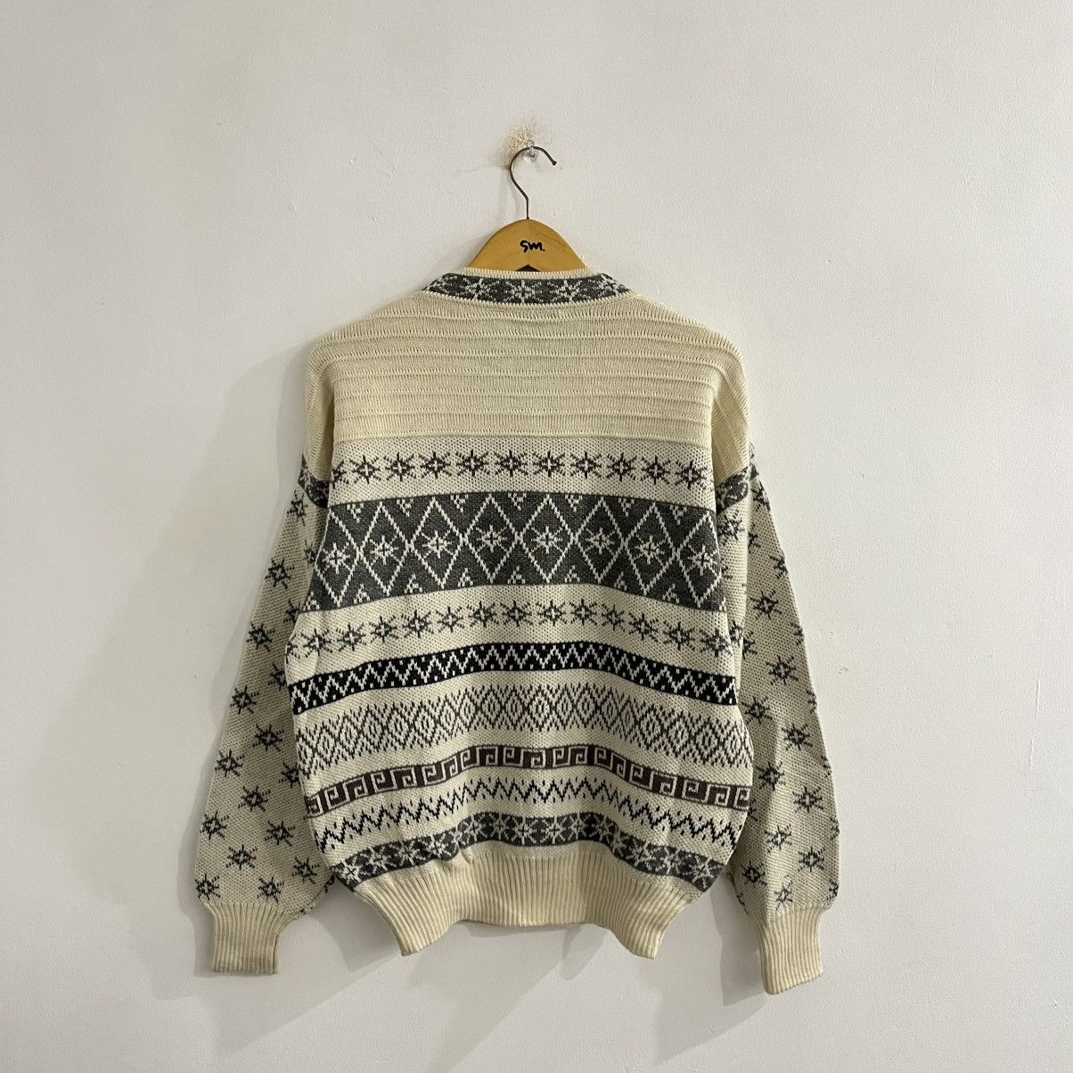 Christian Dior Monsieur Christian Dior Heritage Snowflake Knitted Size US L / EU 52-54 / 3 - 8 Thumbnail