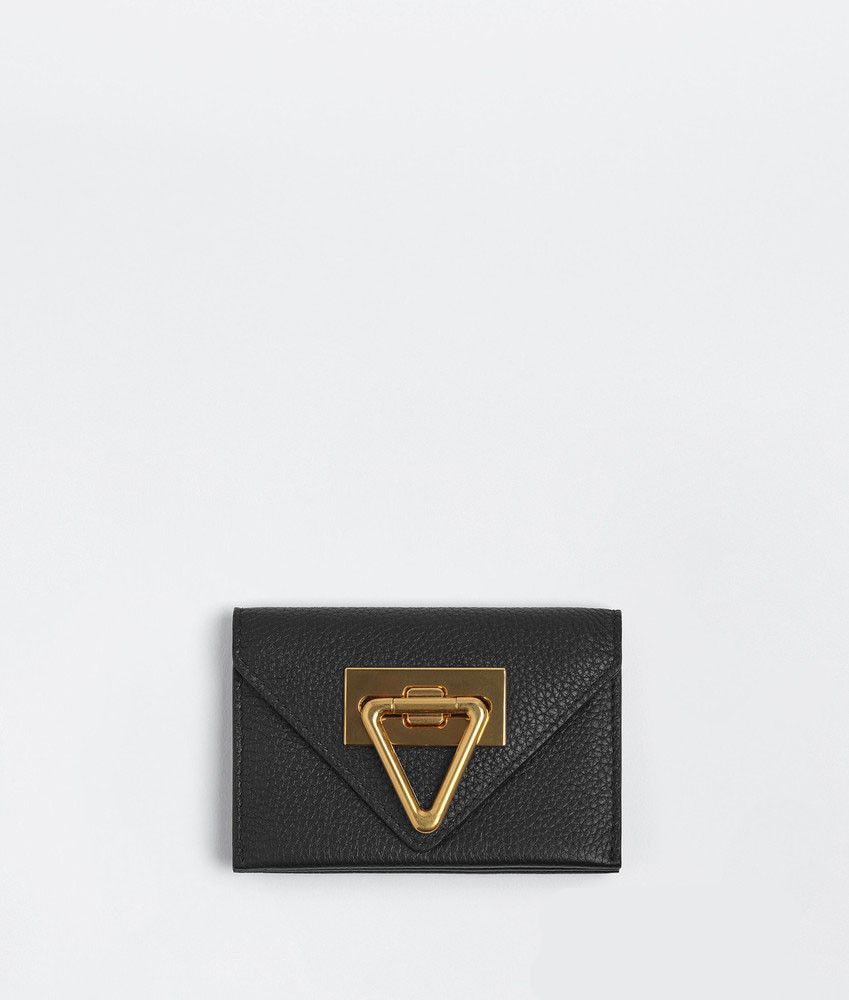 Bottega Veneta o1n1vont0125 Size: OS / Business Card Holder in Black Size ONE SIZE - 1 Thumbnail