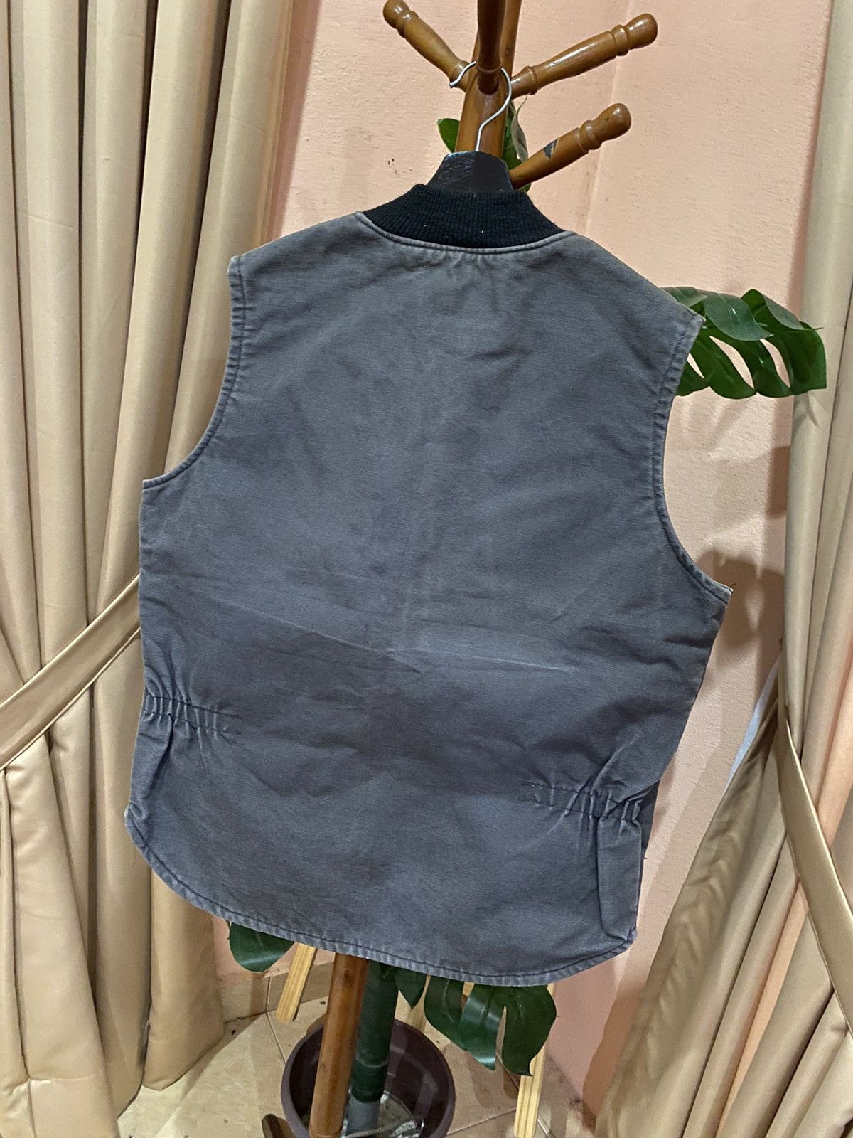 Caterpillar VINTAGE 90S RUGGED GREY HEAVY DUTY WORKWEAR VEST Size US L / EU 52-54 / 3 - 11 Thumbnail