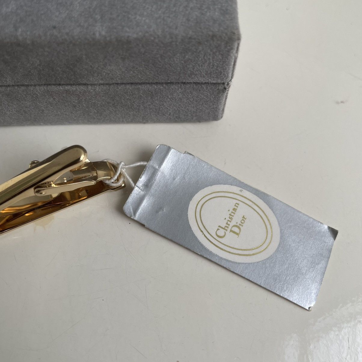 Christian Dior Monsieur Vintage 90's Christian Dior Gold Tie Clip Size ONE SIZE - 5 Thumbnail