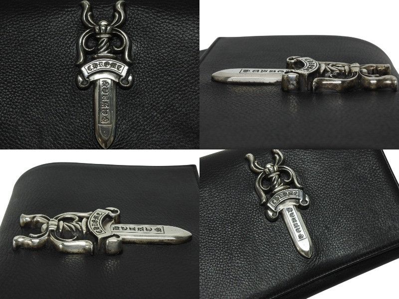 Chrome Hearts Chrome Hearts Extra Large Dagger Clutch Bag Size ONE SIZE - 3 Thumbnail