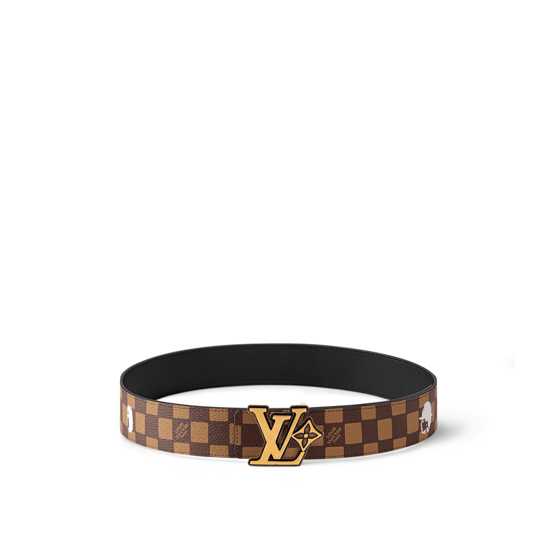 LV Flower Damier Phriendship 40MM Reversible Belt
