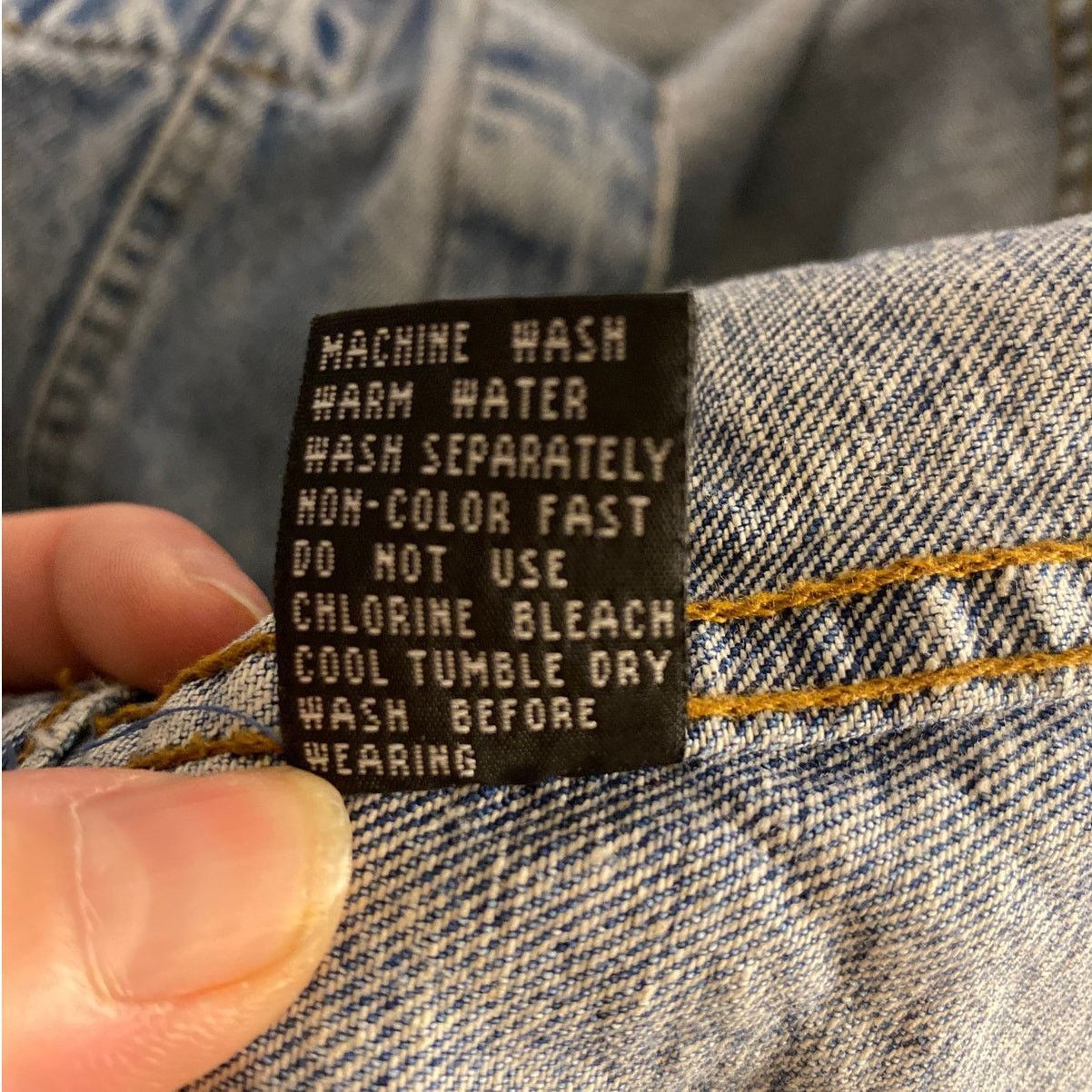 Other Vintage Y2K Oversized Denim Jacket Light Wash Short Wave Size US L / EU 52-54 / 3 - 5 Thumbnail