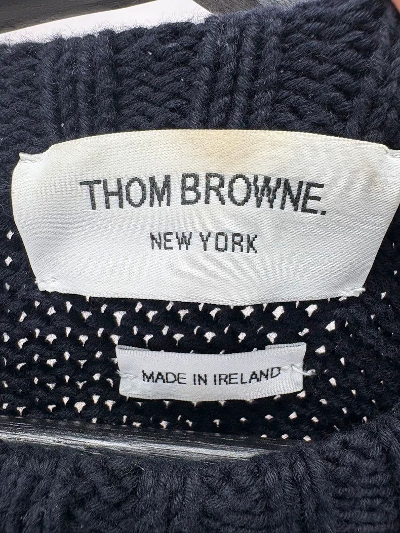 Thom Browne Thom Browne Ship anchor sweater Size US M / EU 48-50 / 2 - 3 Thumbnail