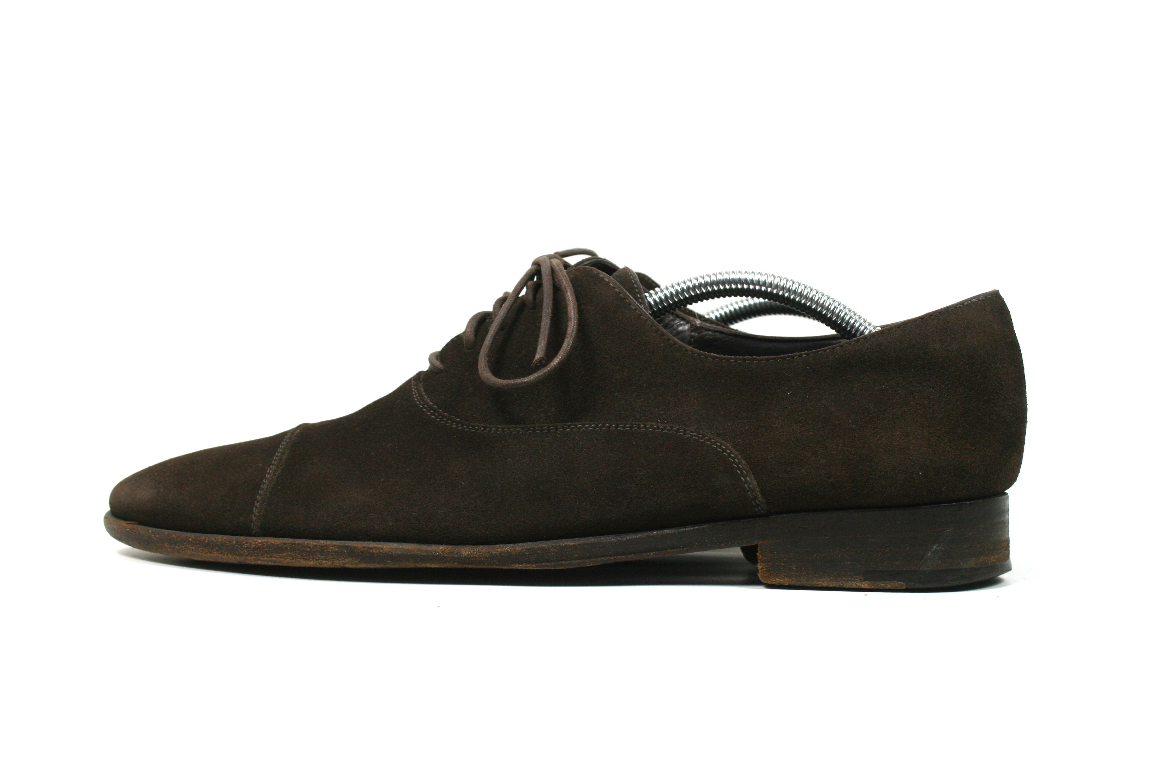 Ermenegildo Zegna Lambel Suede Derby Size US 9.5 / EU 42-43 - 2 Thumbnail