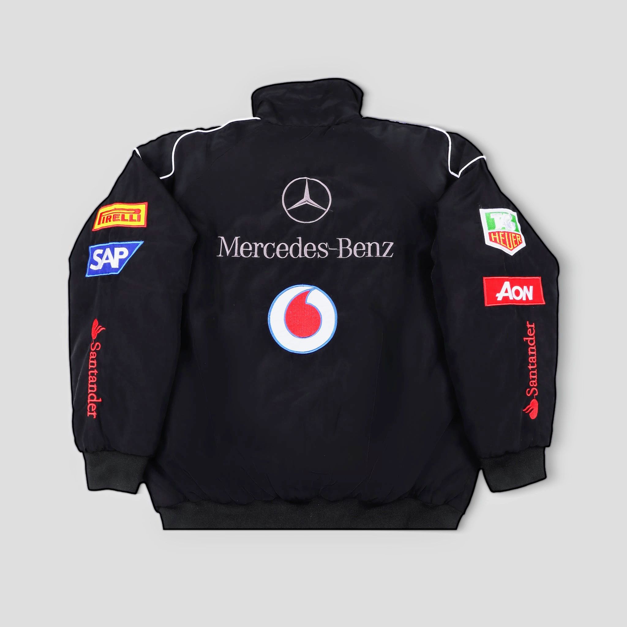 Japanese Brand 💀🏎️ MERCEDES 🔥🔥 BENZ Unisex Adults Racing Jacket Coats Size US L / EU 52-54 / 3 - 2 Thumbnail