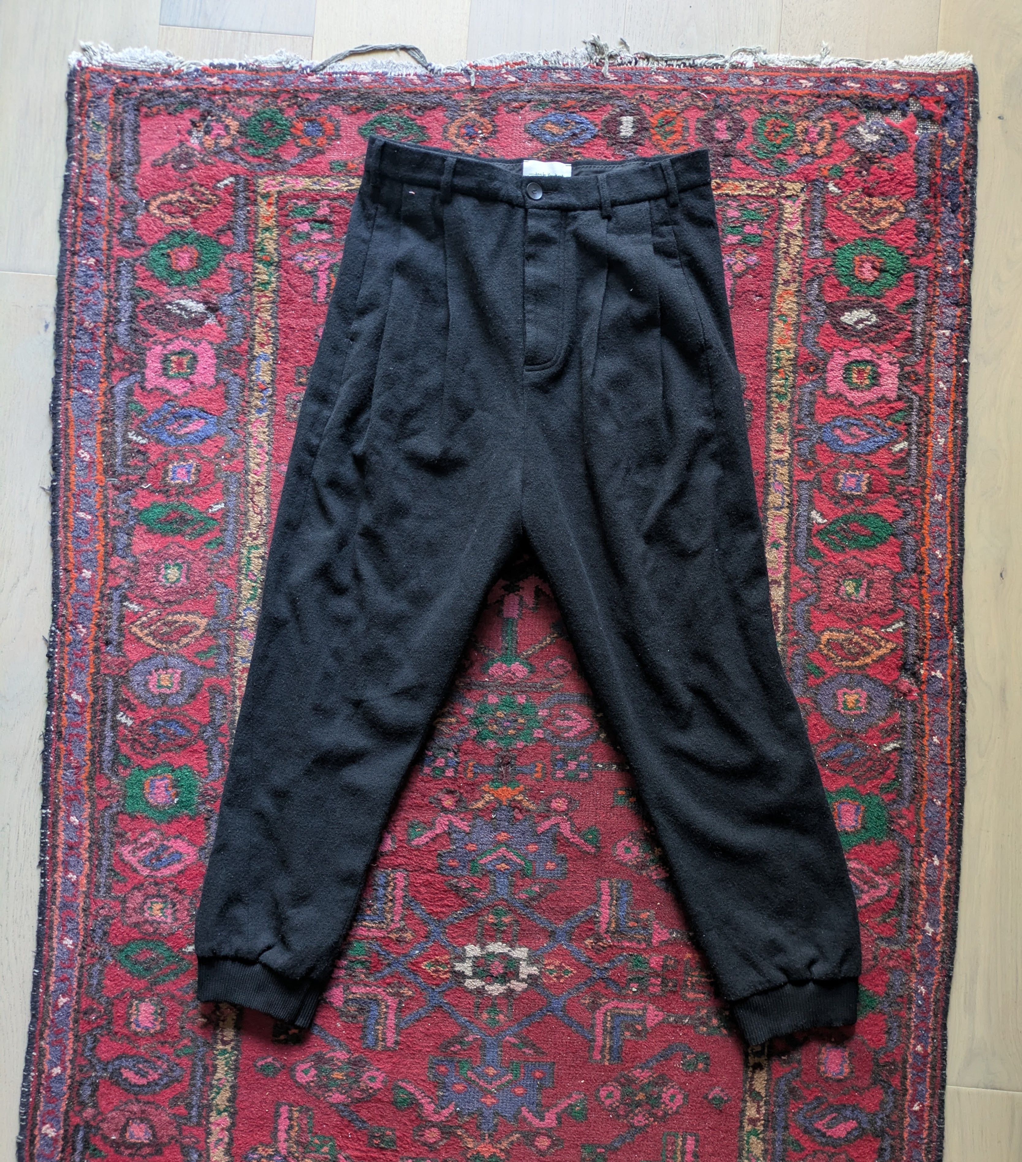 Song For The Mute Pleated Wool Pant / Jogger Size US 32 / EU 48 - 1 Thumbnail
