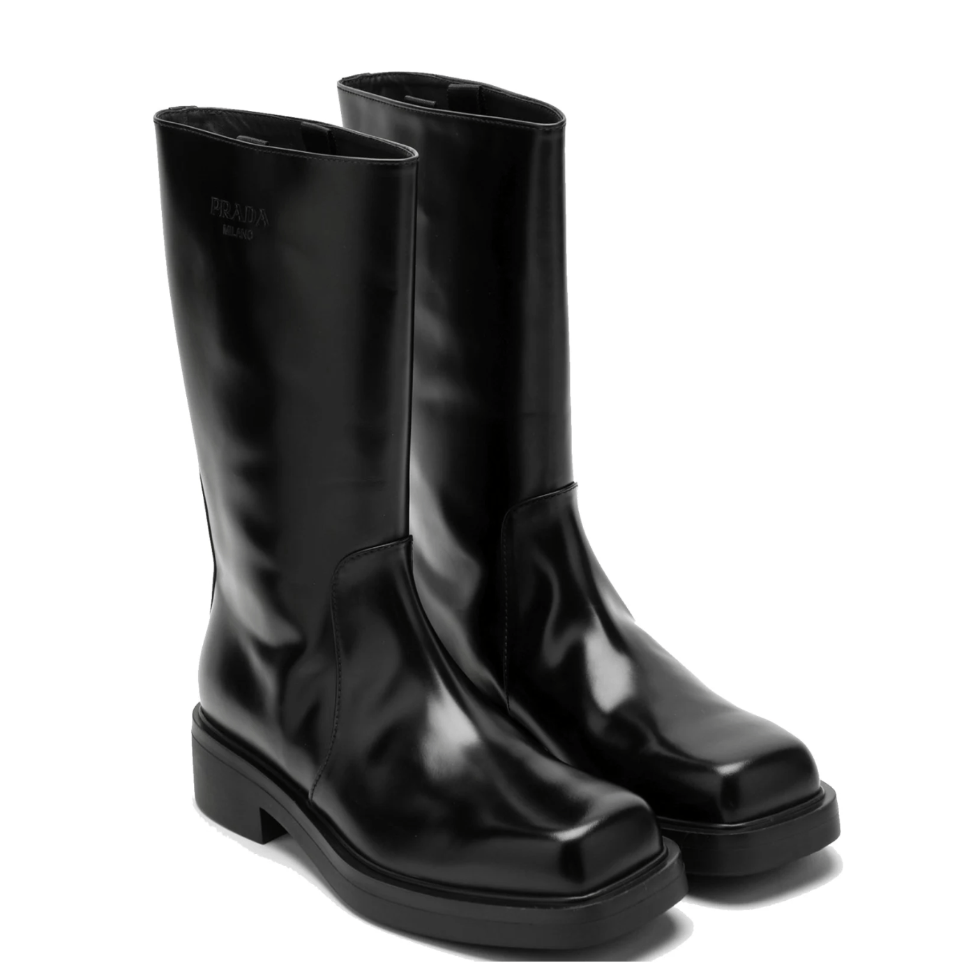 Prada Prada (BRAND NEW) Mens Leather Boots Grailed