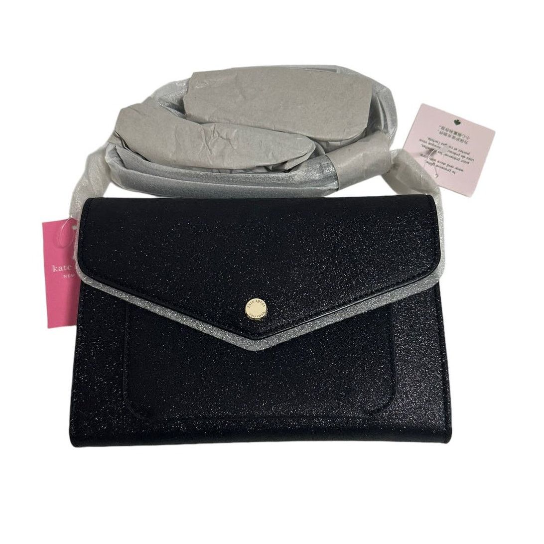 Kate Spade Kate Spade Tinsel Flap Glitter Crossbody Bag Clutch Bag Size ONE SIZE - 1 Thumbnail