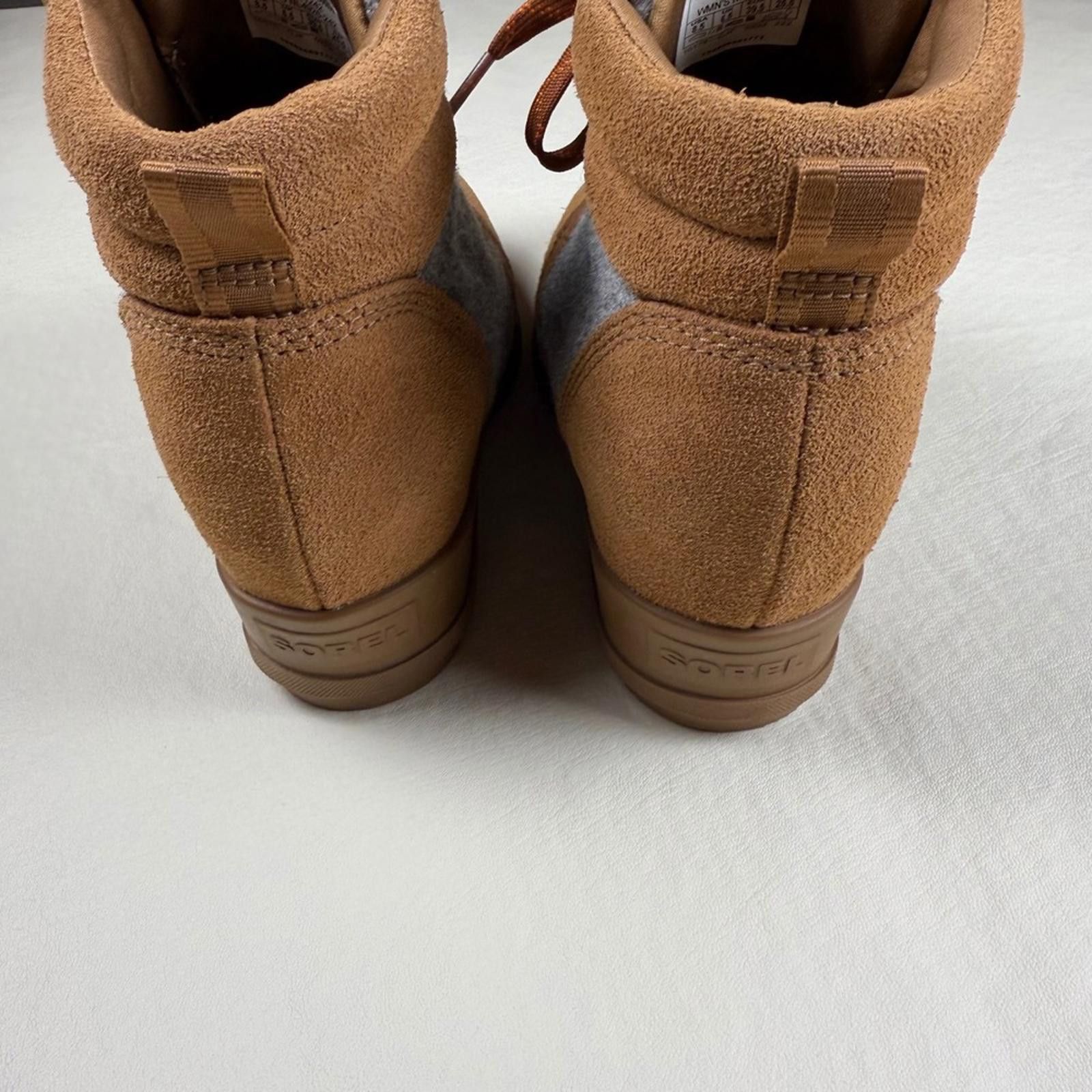 SOREL Sorel Evie Women's Waterproof Boots Suede Brown Size 8.5 Size US 8.5 / IT 38.5 - 6 Thumbnail