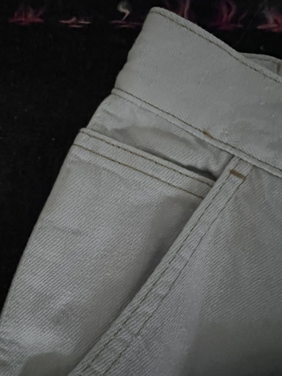 Maison Margiela $1.9k FW23 baggy cargo jeans w/ hand-painted details, 34, IT Size US 34 / EU 50 - 6 Thumbnail