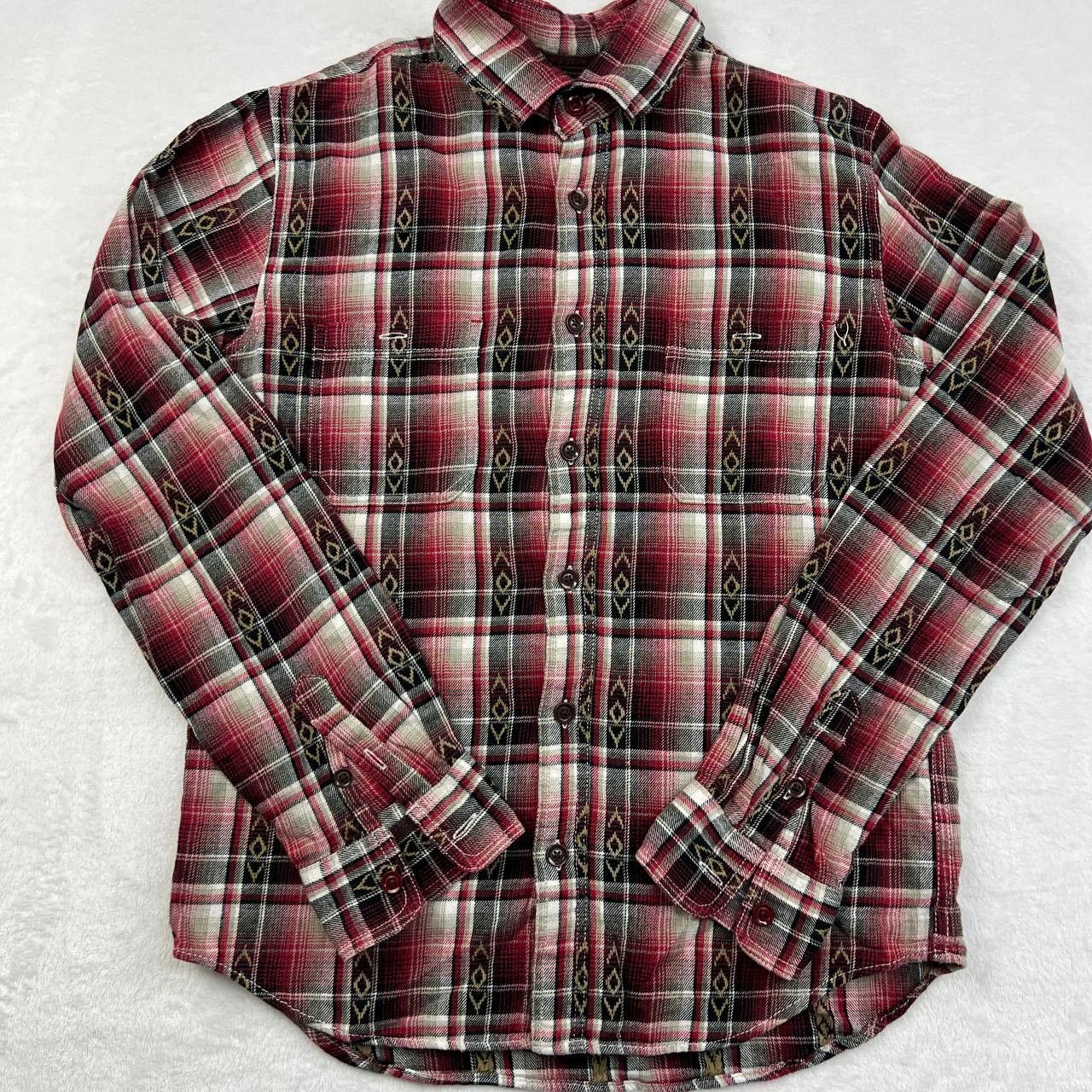 Other Glove House Plaid Shirt Mens Medium Button Down M Size US M / EU 48-50 / 2 - 1 Thumbnail