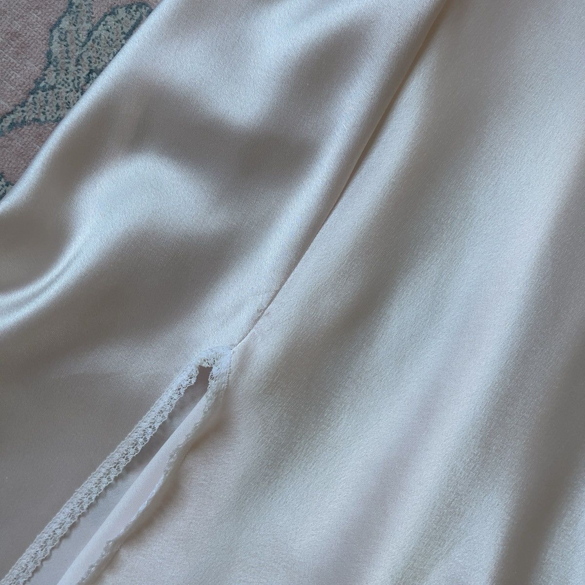 Victoria's Secret Victoria’s Secret 1980s Blush Pink Satin Mini Slip Dress (M) Size M / US 6-8 / IT 42-44 - 11 Thumbnail