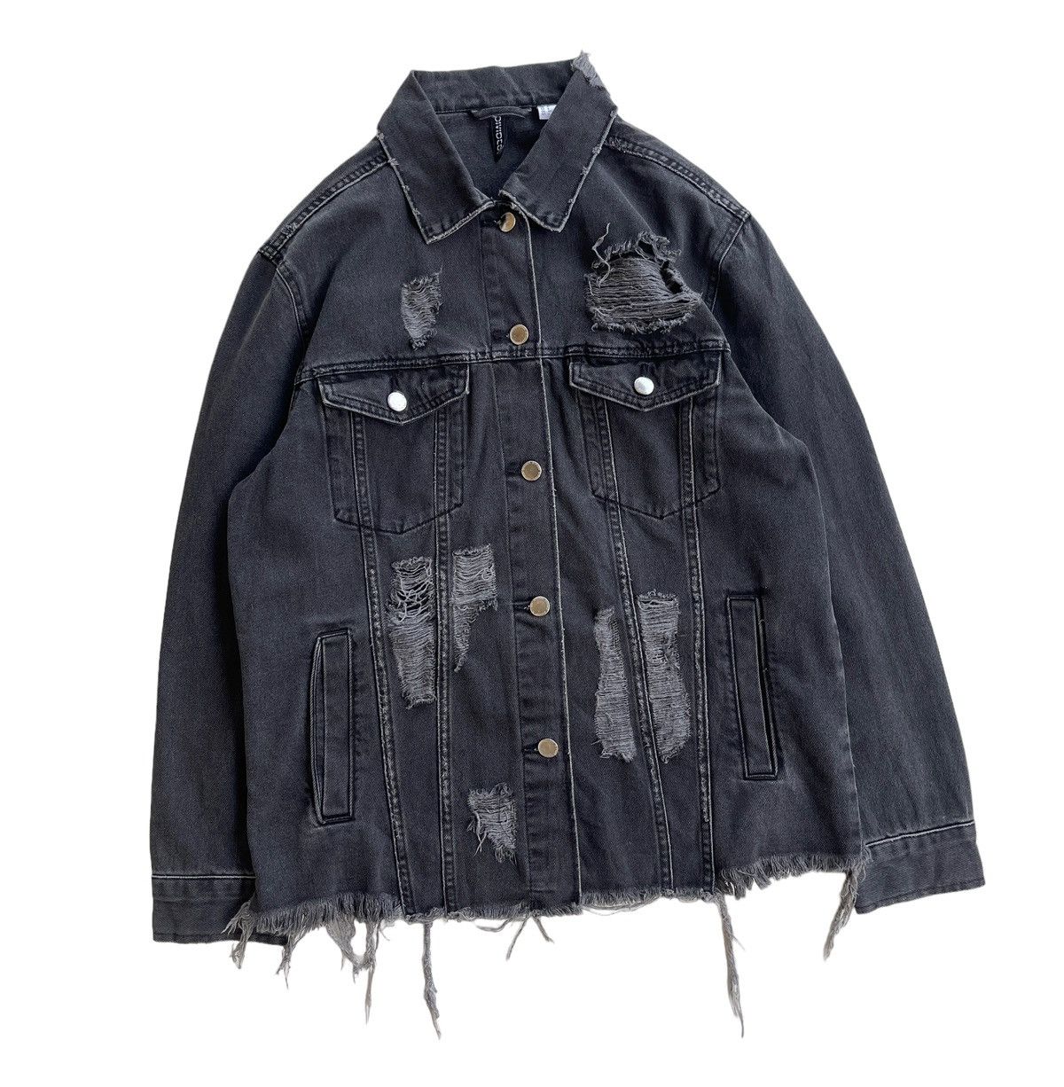 Japanese Brand Distressed Jacket Size US S / EU 44-46 / 1 - 5 Thumbnail