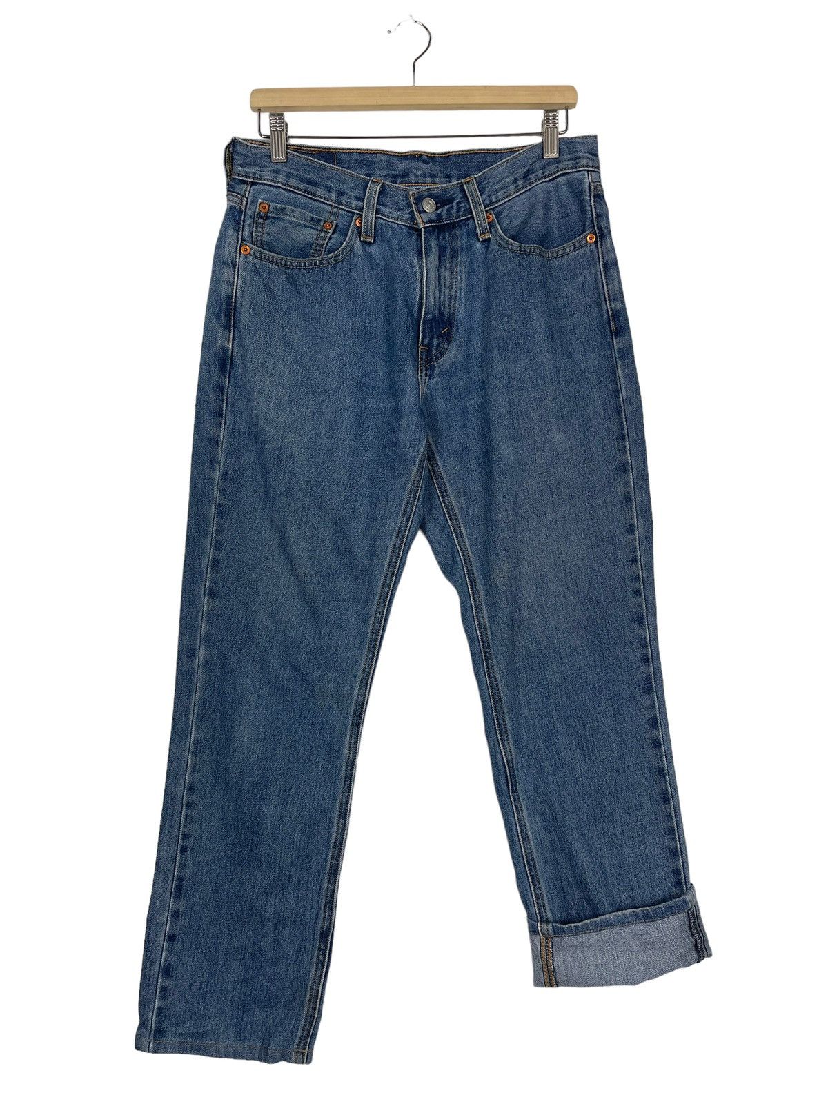 Levi's Levis 541 Faded Blue Zipper Fly Jeans Size US 32 / EU 48 - 7 Thumbnail