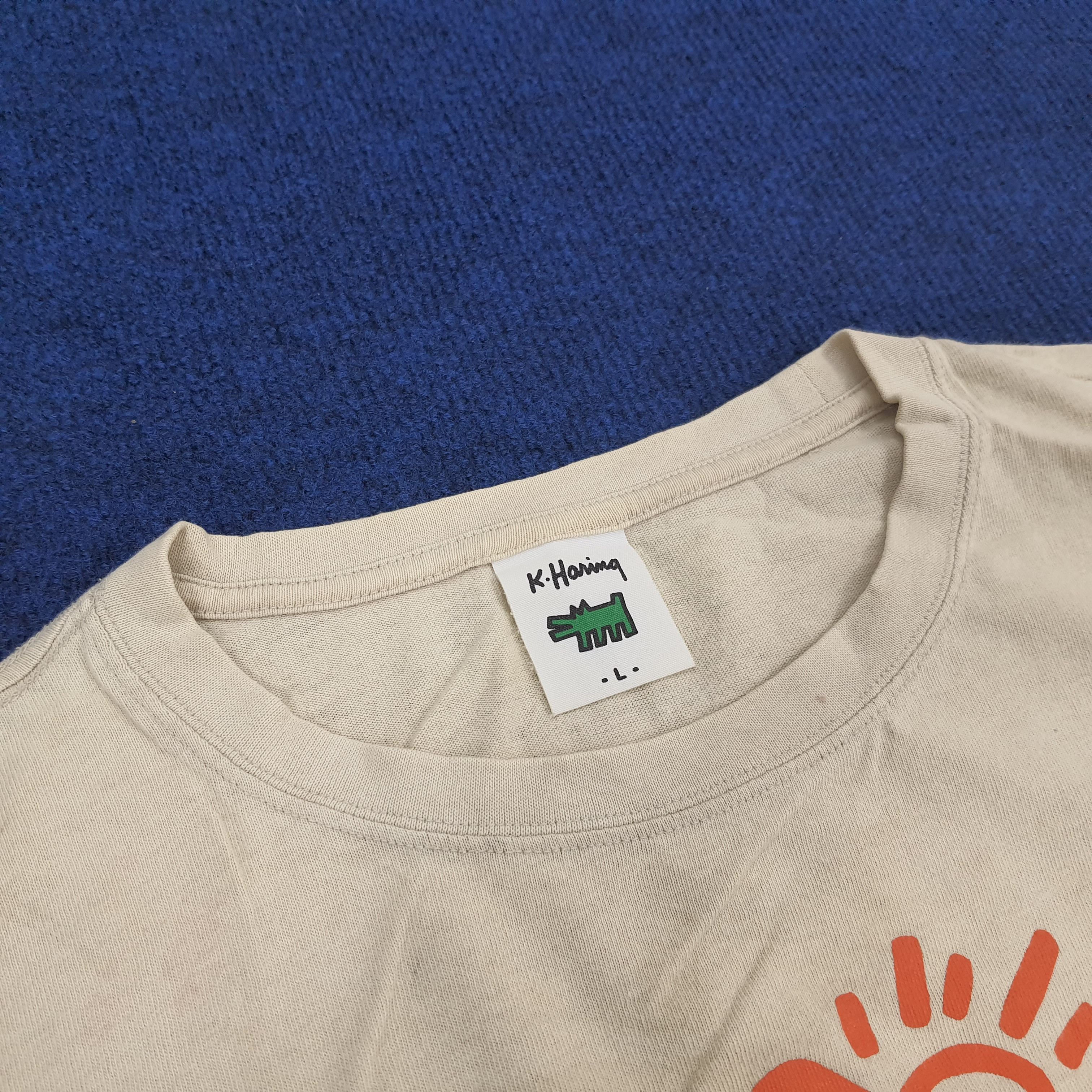 Japanese Brand × Keith Haring × Vintage Vintage Keith Haring Streetwear T-shirt Size US XL / EU 56 / 4 - 5 Thumbnail