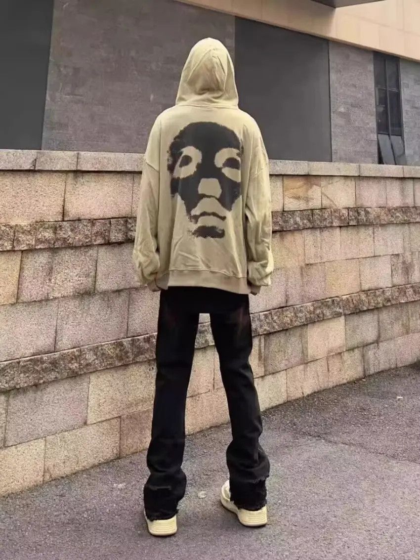 Designer × Japanese Brand Retro distressed ripped patch micro-flare jeans Size US 32 / EU 48 - 4 Thumbnail