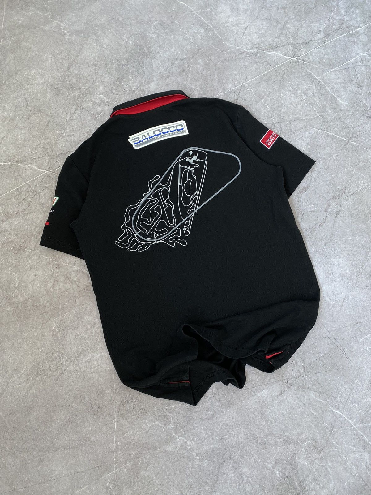Formula 1 Alfa Romeo Vintage Racing Official Team Racing Polo Y2K Size US S / EU 44-46 / 1 - 11 Thumbnail