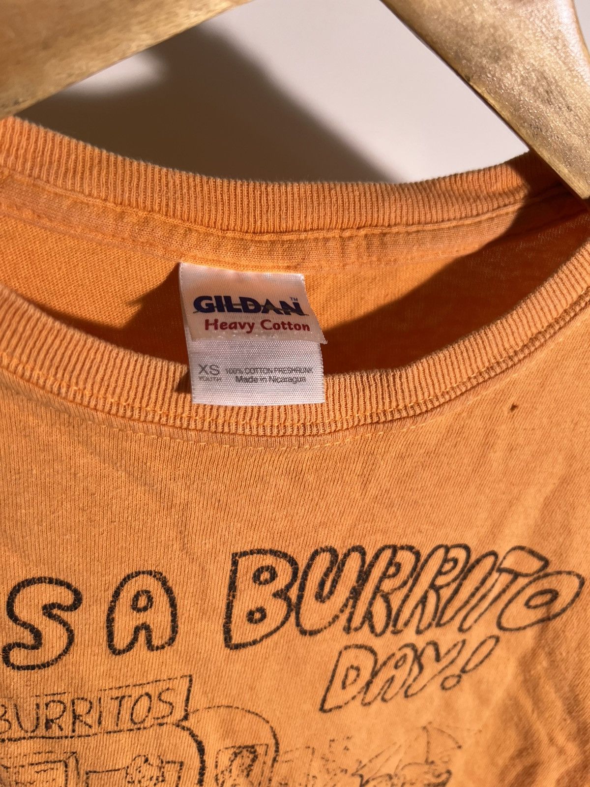 Vintage 2000’s Y2K VTG Vintage Burrito Day Retro Streetwear T Shirt Size XXS / US 00 / IT 34 - 7 Thumbnail