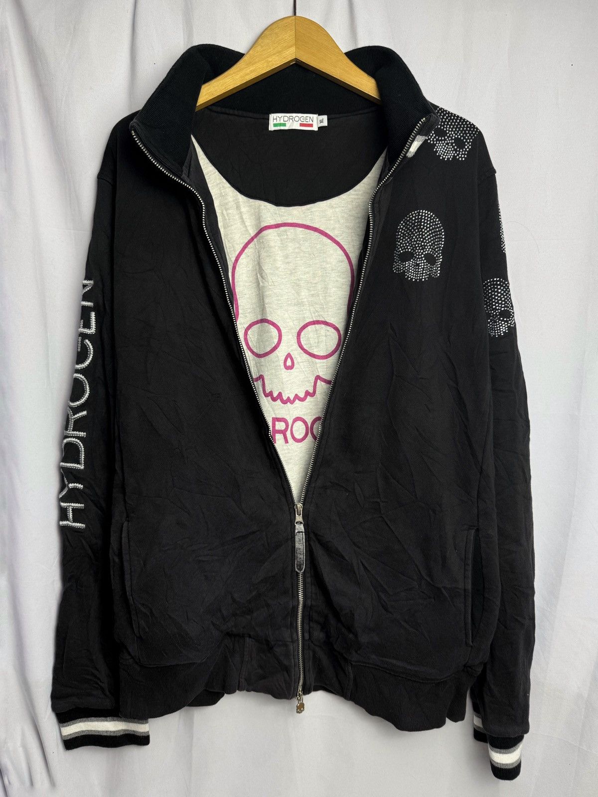 Hysteric Glamour Skulls Hydrogen Sweatshirt Zipper Size US L / EU 52-54 / 3 - 1 Thumbnail