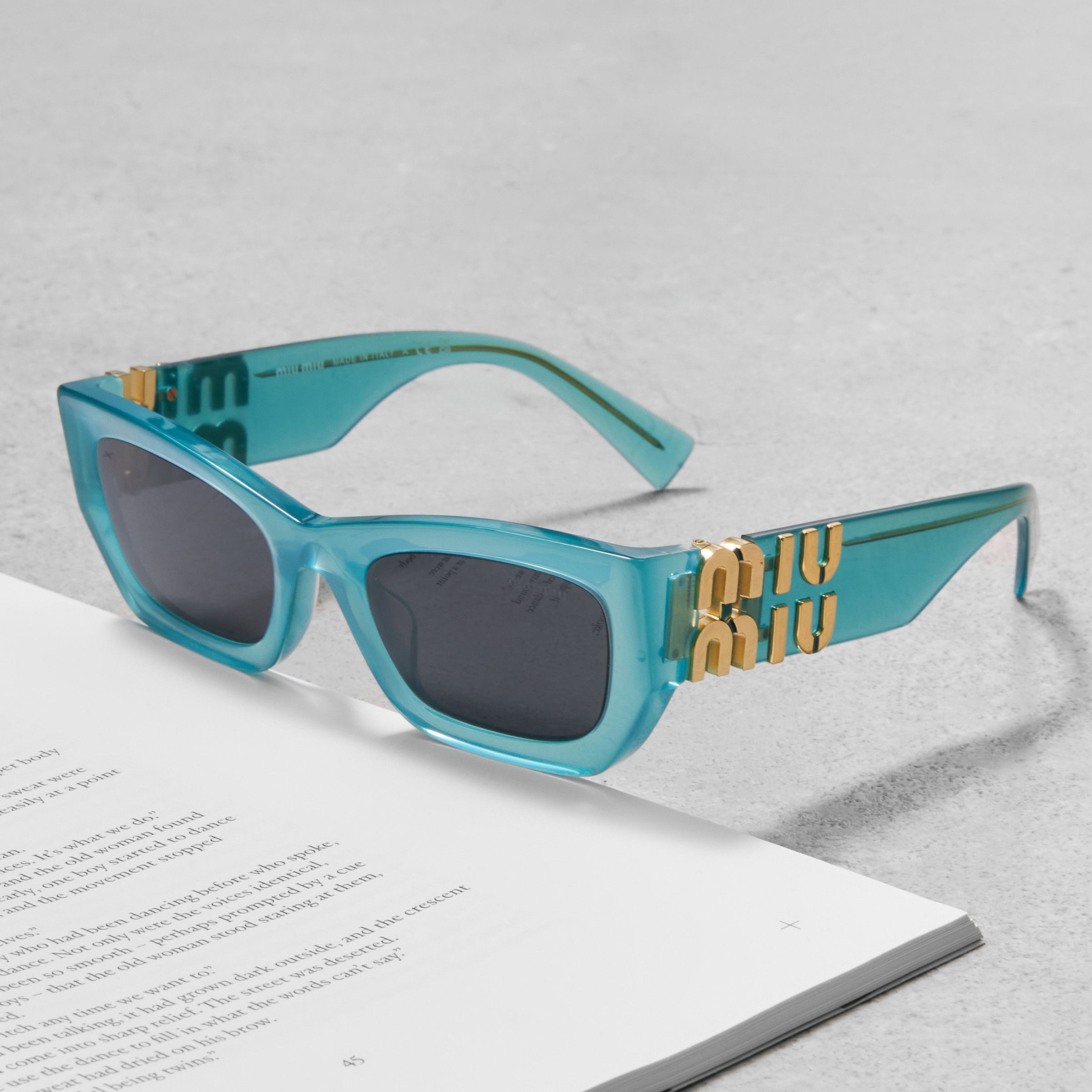 Miu Miu MIU MIU MU 09WS 19L09T Sunglasses Size ONE SIZE - 2 Thumbnail