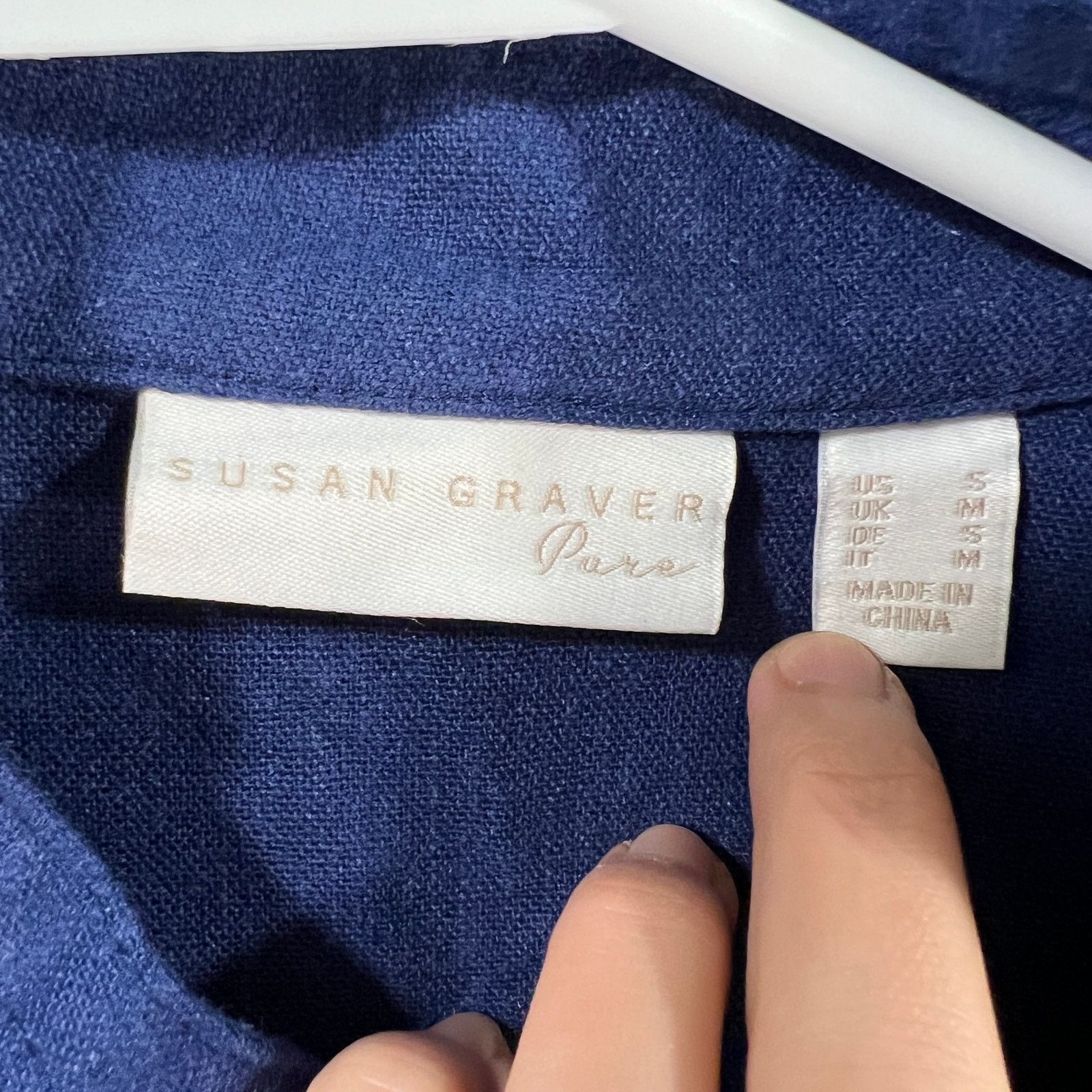 Other GRAVER Susan Graver Pure Linen Blend Jacket Size S / US 4 / IT 40 - 3 Thumbnail