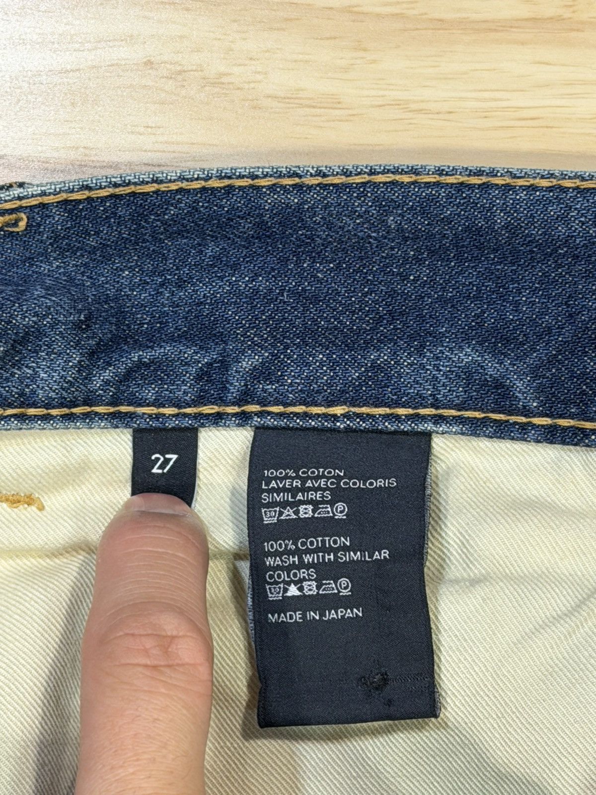Celine SS24 Marcos Union Wash Flare Denim Jeans 27 Size US 33 - 7 Thumbnail