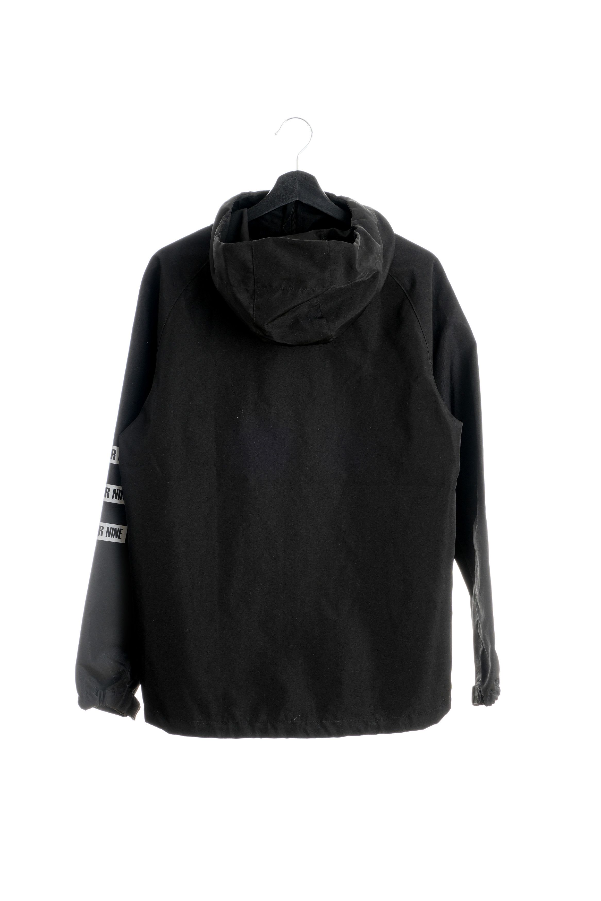 Number (N)ine Reflective Logo Hooded Raglan Shell Jacket Size US M / EU 48-50 / 2 - 3 Thumbnail