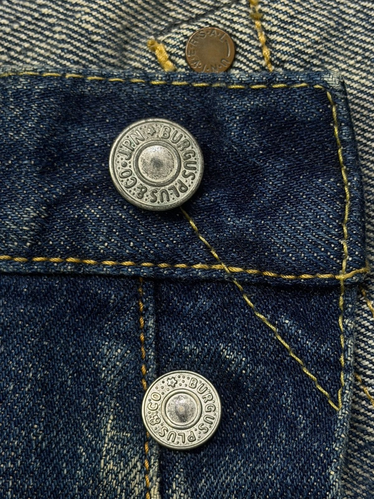 Burgus Plus Vintage Burgus Plus Lot 770ZR Hinoya Tokyo Selvedge Denim Size US 38 / EU 54 - 13 Thumbnail