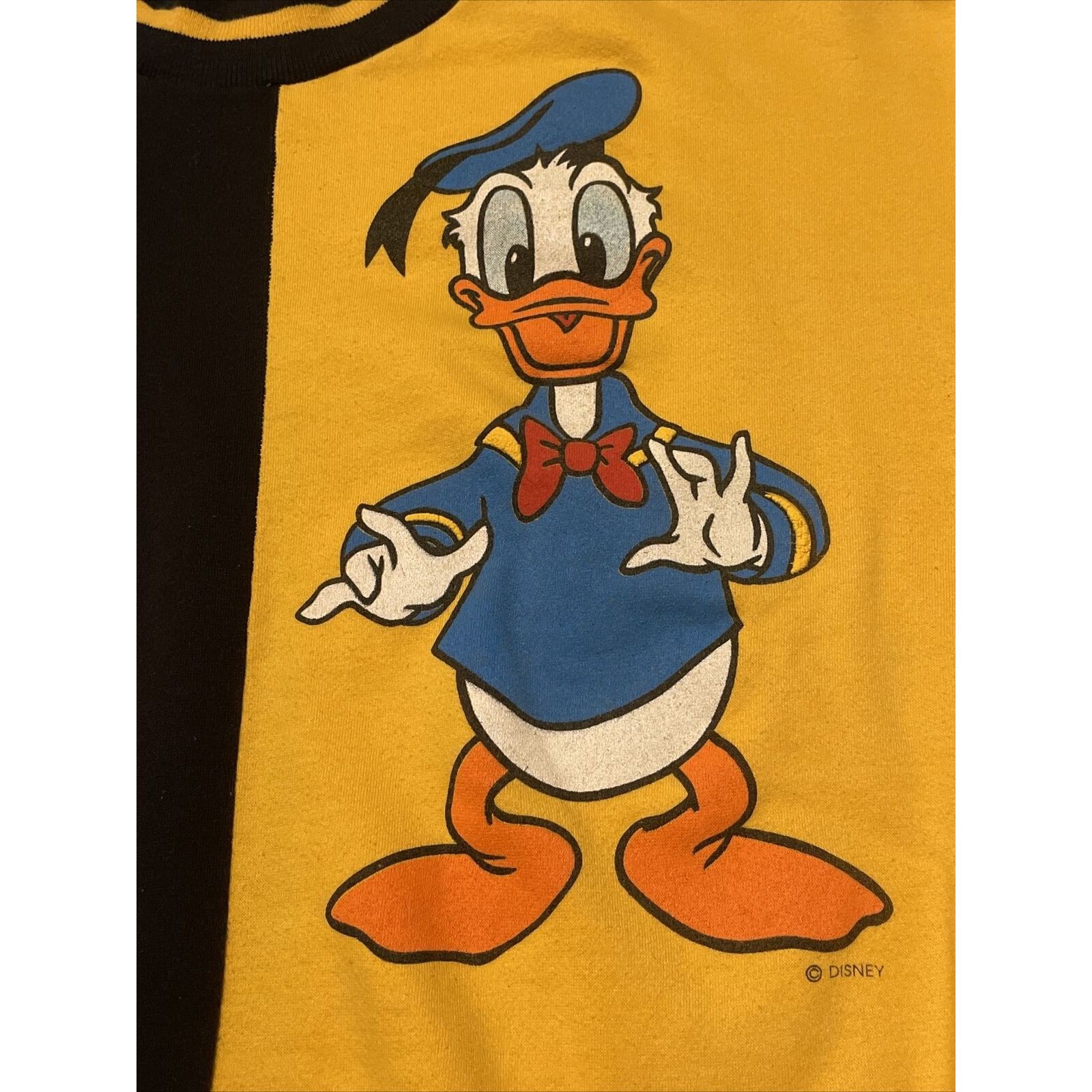 Disney Vintage 80s XL Disney World Donald Duck Mickey Mouse Crewnec Size US XL / EU 56 / 4 - 6 Thumbnail