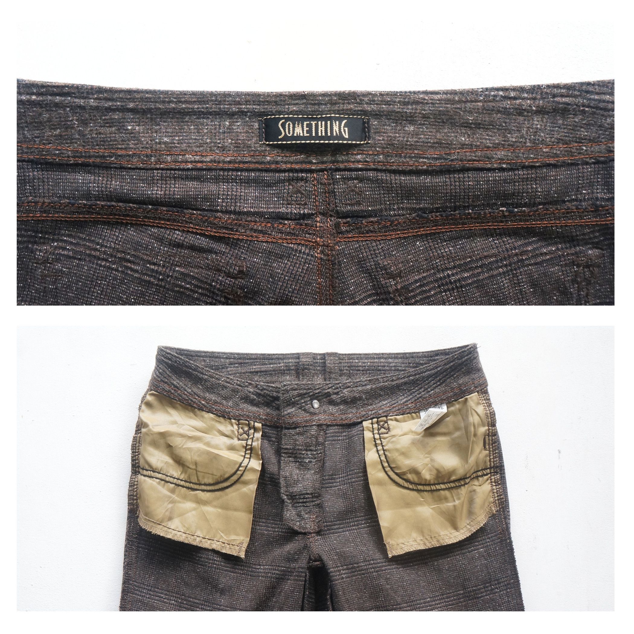 Edwin Something by Edwin Salt and Pepper Horizontal Line Pants Size 28" / US 6 / IT 42 - 6 Thumbnail