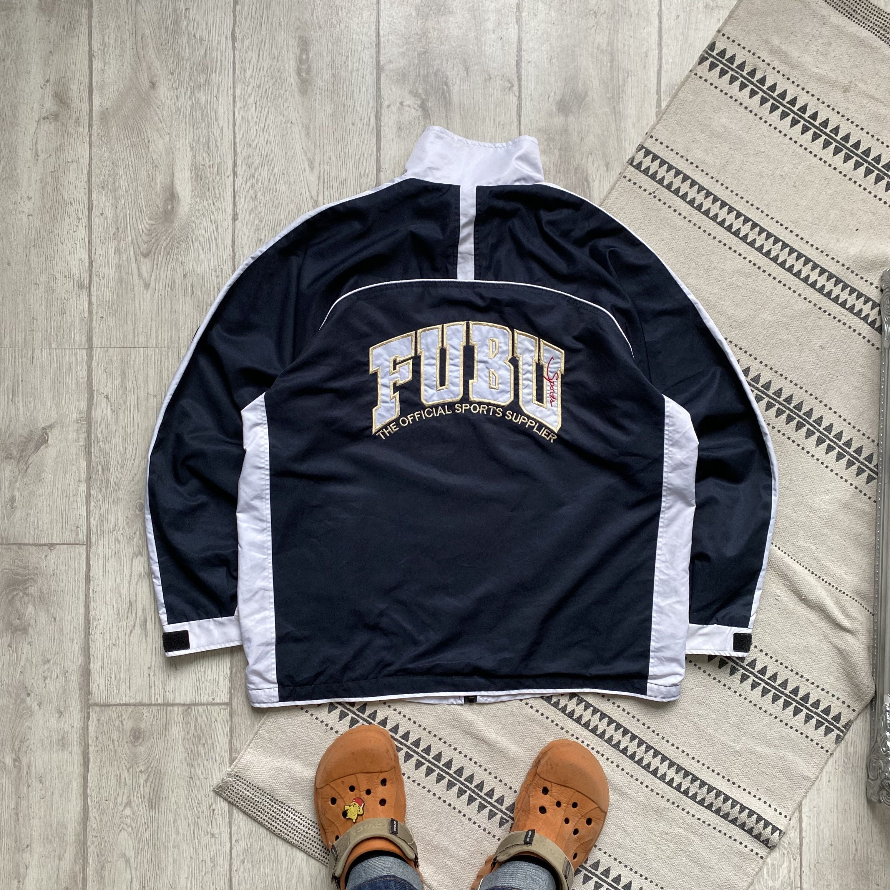 Fubu Vintage 90s Fubu Nylon track jacket Windbreaker Size US L / EU 52-54 / 3 - 10 Thumbnail