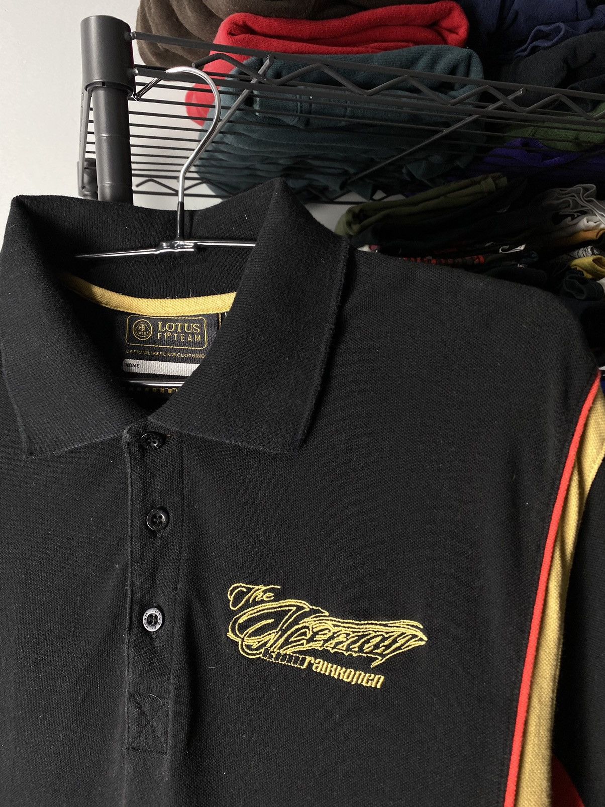 Japanese Brand × Vintage Rare! Vintage Lotus F1 Team Racing Polo Shirt Ferrari Size US M / EU 48-50 / 2 - 5 Thumbnail