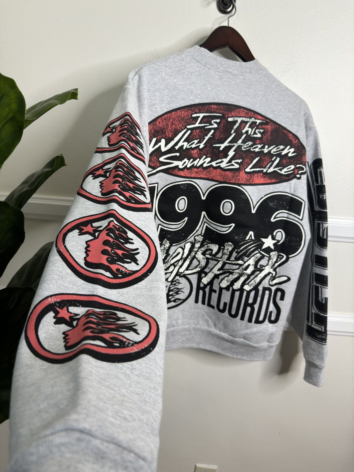 HELLSTAR Hellstar Studios Records Crewneck Grey Size US M / EU 48-50 / 2 - 7 Thumbnail