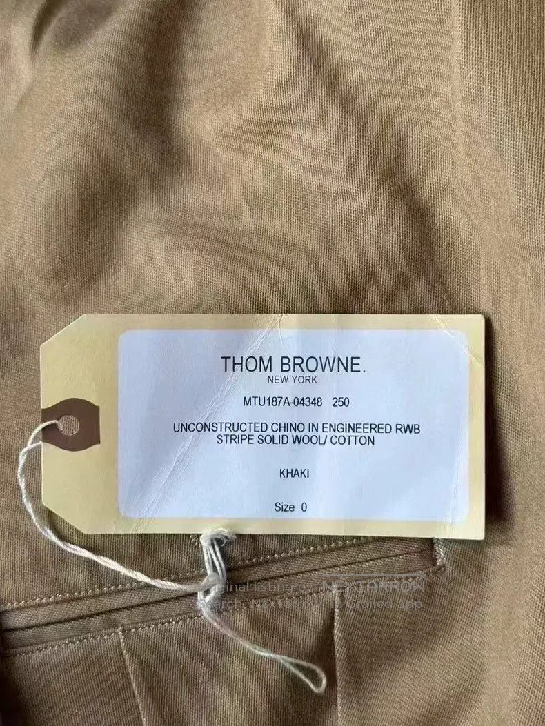 Thom Browne Thom Browne size 0 Wool Striped Trousers Size US 29 - 3 Thumbnail