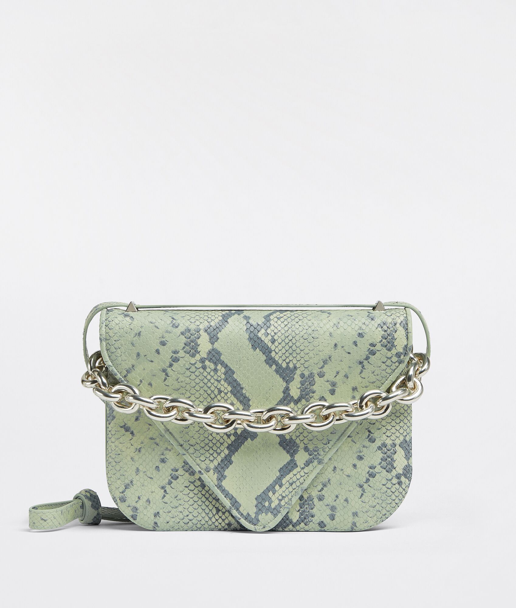 Bottega Veneta o1n1vont0325 Size: OS / Mount Bag in Sage Green/Slate Grey Size ONE SIZE - 1 Thumbnail