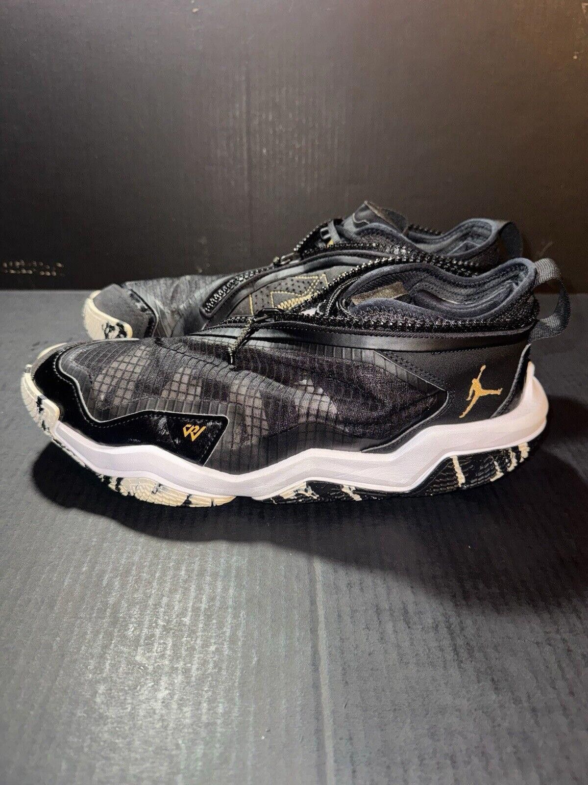 Jordan Brand Nike Air Jordan Why Not Zer0.6 Black Gold DO7189-071 - Sz 12 Size US 12 / EU 45 - 5 Thumbnail