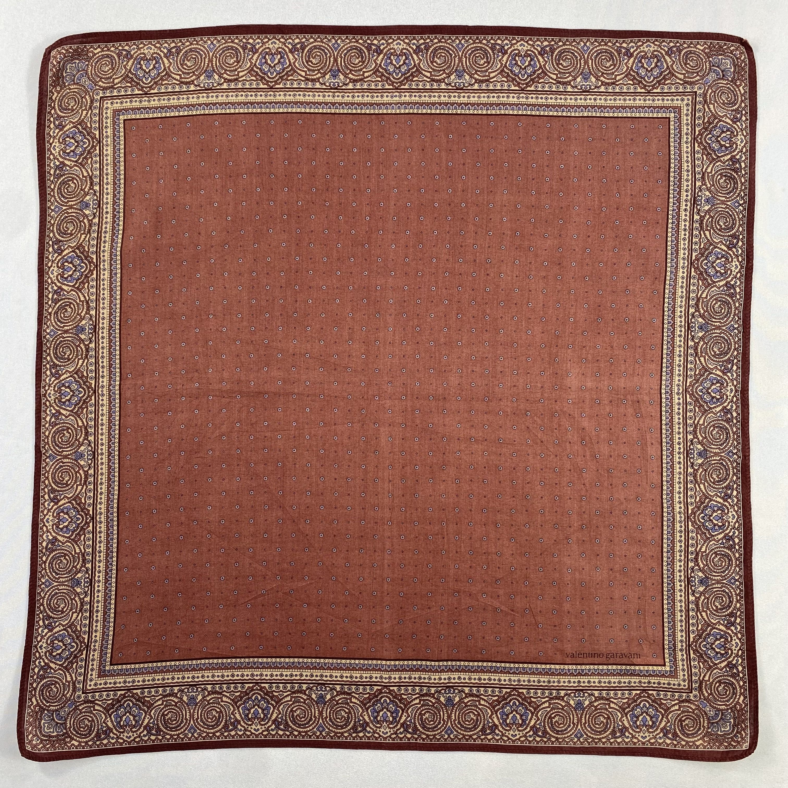 Valentino × Vintage Valentino Garavani Bandana/ Handkerchief / Neckerchief-P1826 Size ONE SIZE - 1 Thumbnail